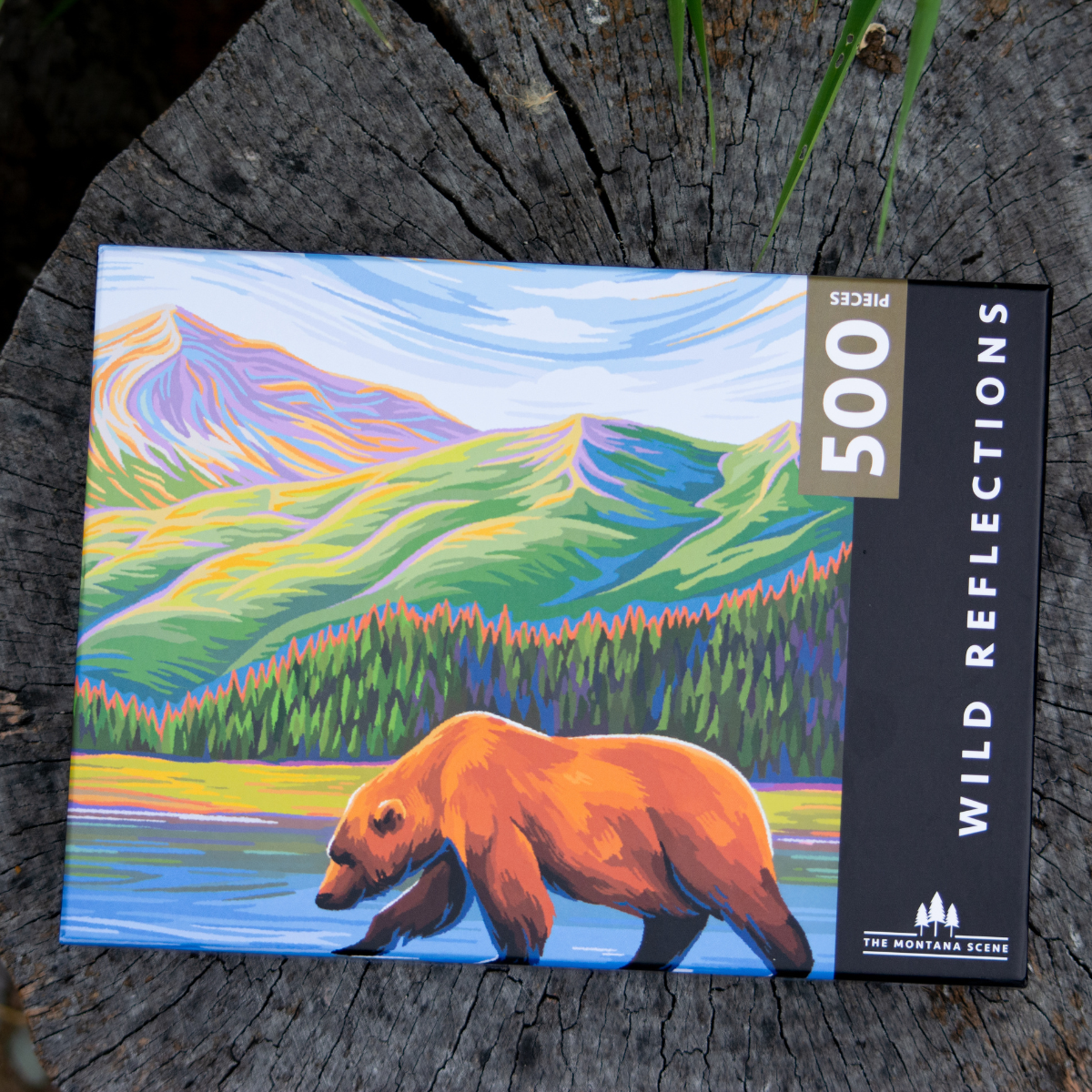 Wild Reflection Puzzle - 500 Piece Puzzle by The Montana Scene