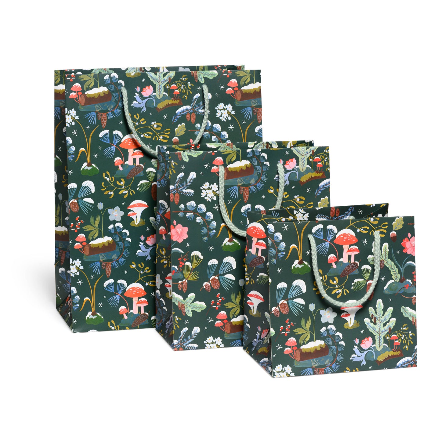 Holiday Moss - Small Gift Bag by Red Cap Cards