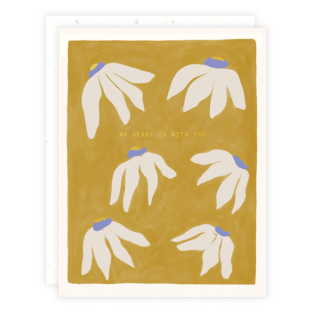 Heart is With You Card by Someday Studio