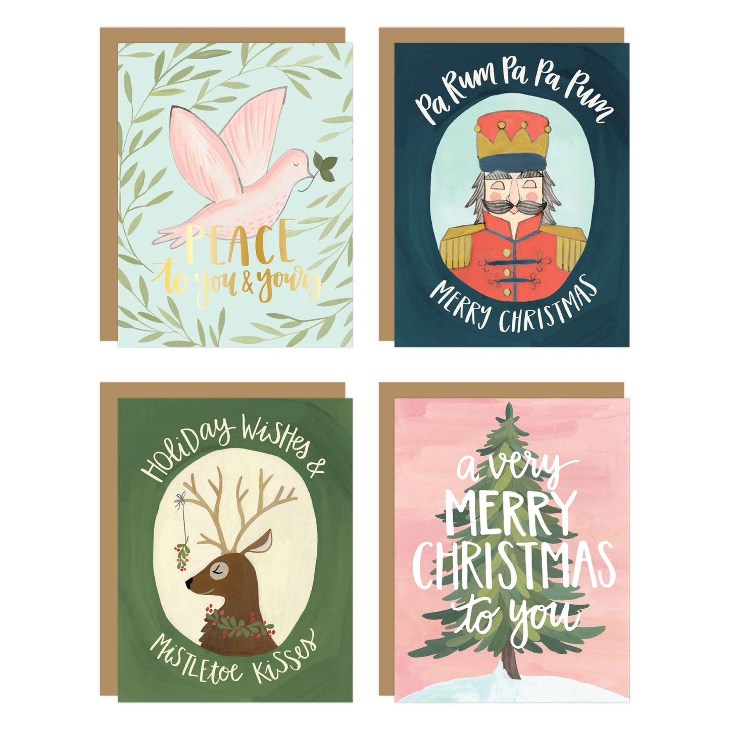 Christmas House Greeting Card Box Set - 20 Cards