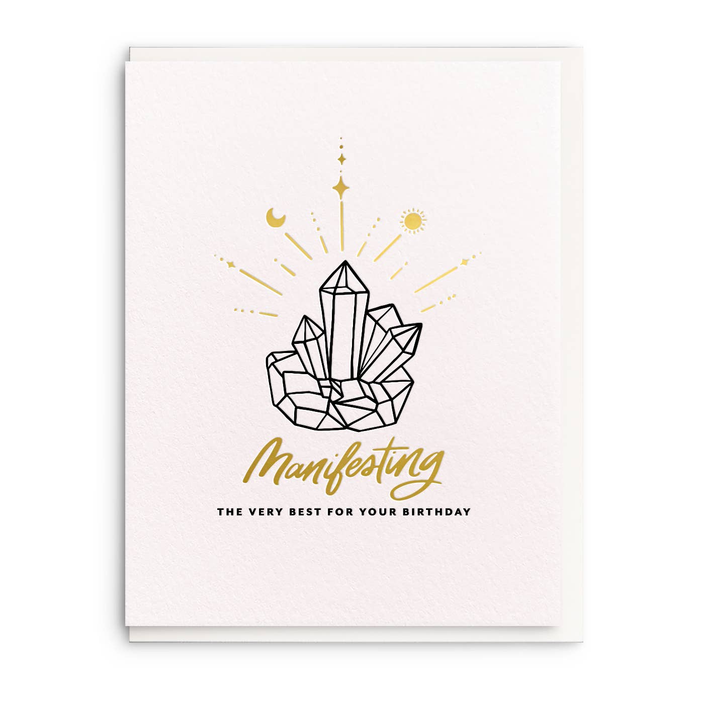 Manifest Birthday Card by Dahlia Press