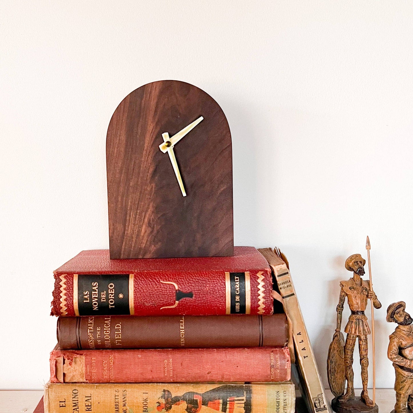 Desk Clock by Camino Woodshop