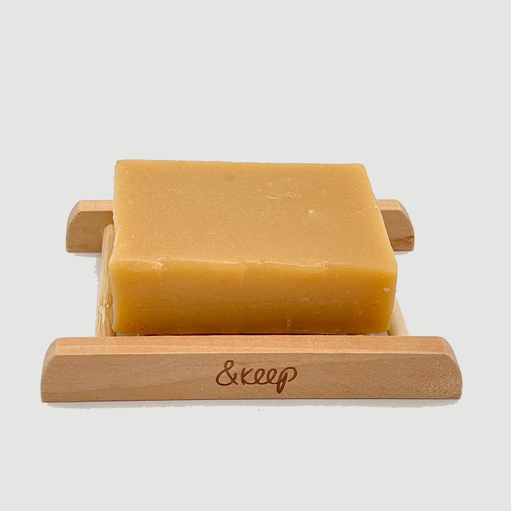 Bamboo Soap Dish by &Keep