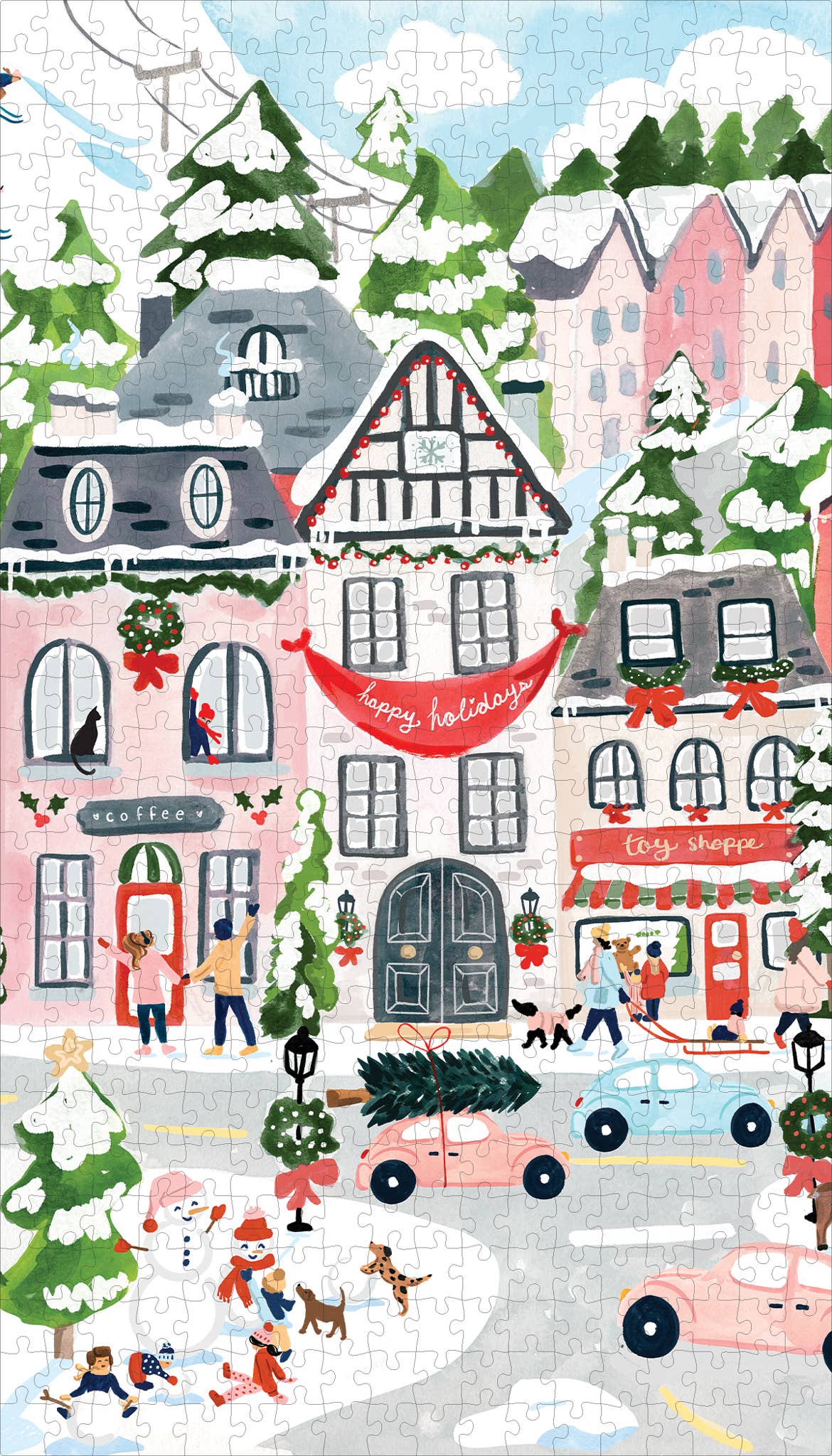 Christmas Village Puzzle | 600 pieces