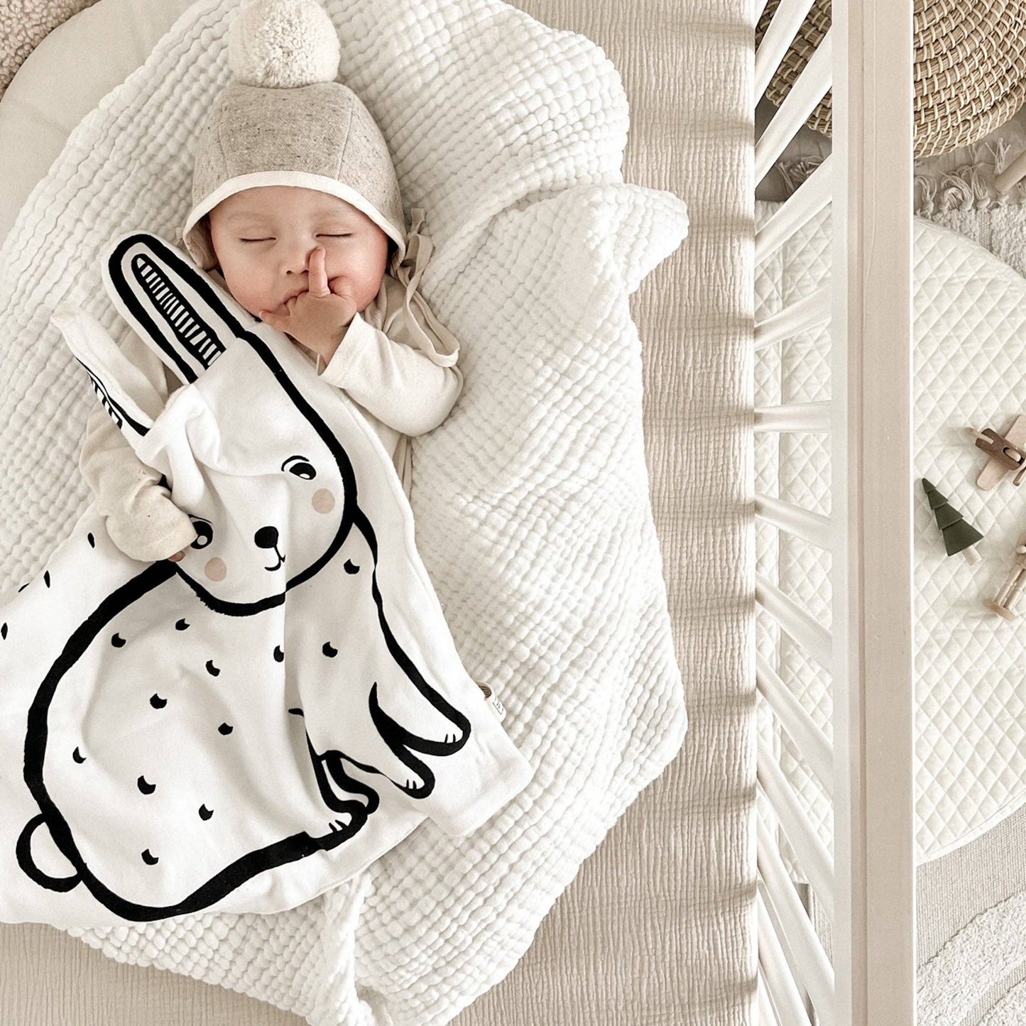 Bunny Snuggle Blanket by Wee Gallery