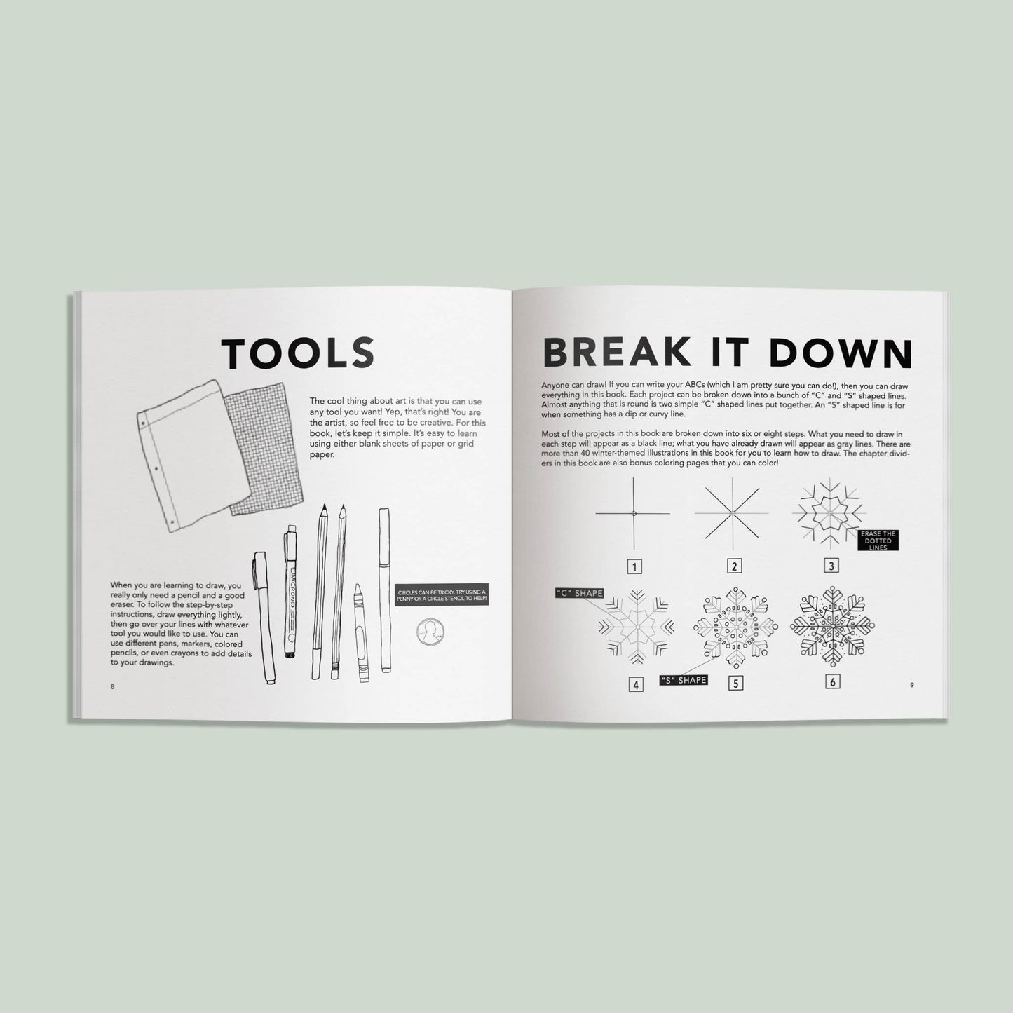 How to Draw Winter Thing: A Drawing Book for Kids