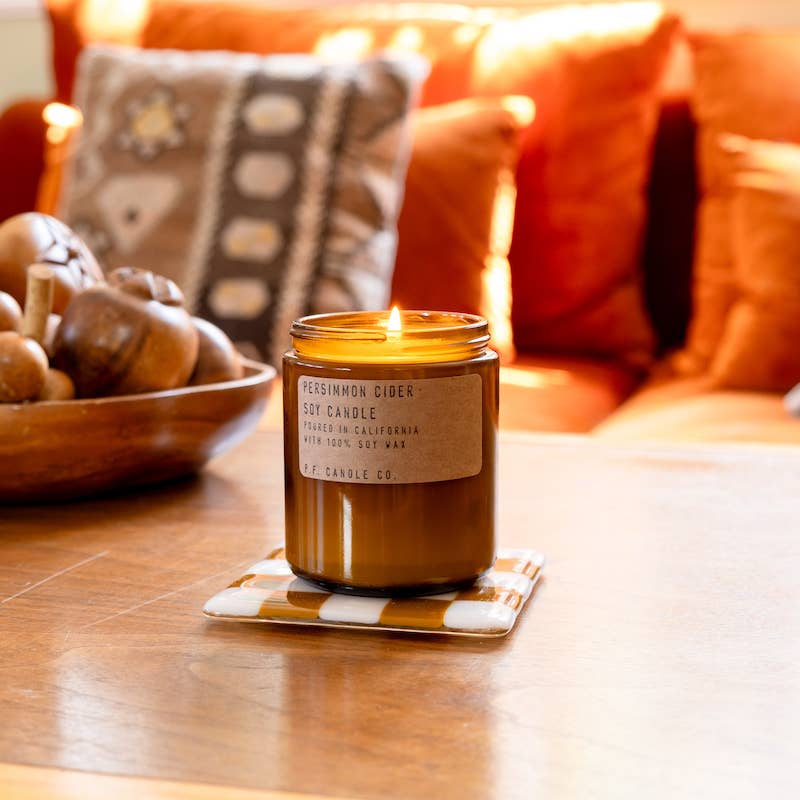 Persimmon Cider Soy Candle by P.F. Candle Co.