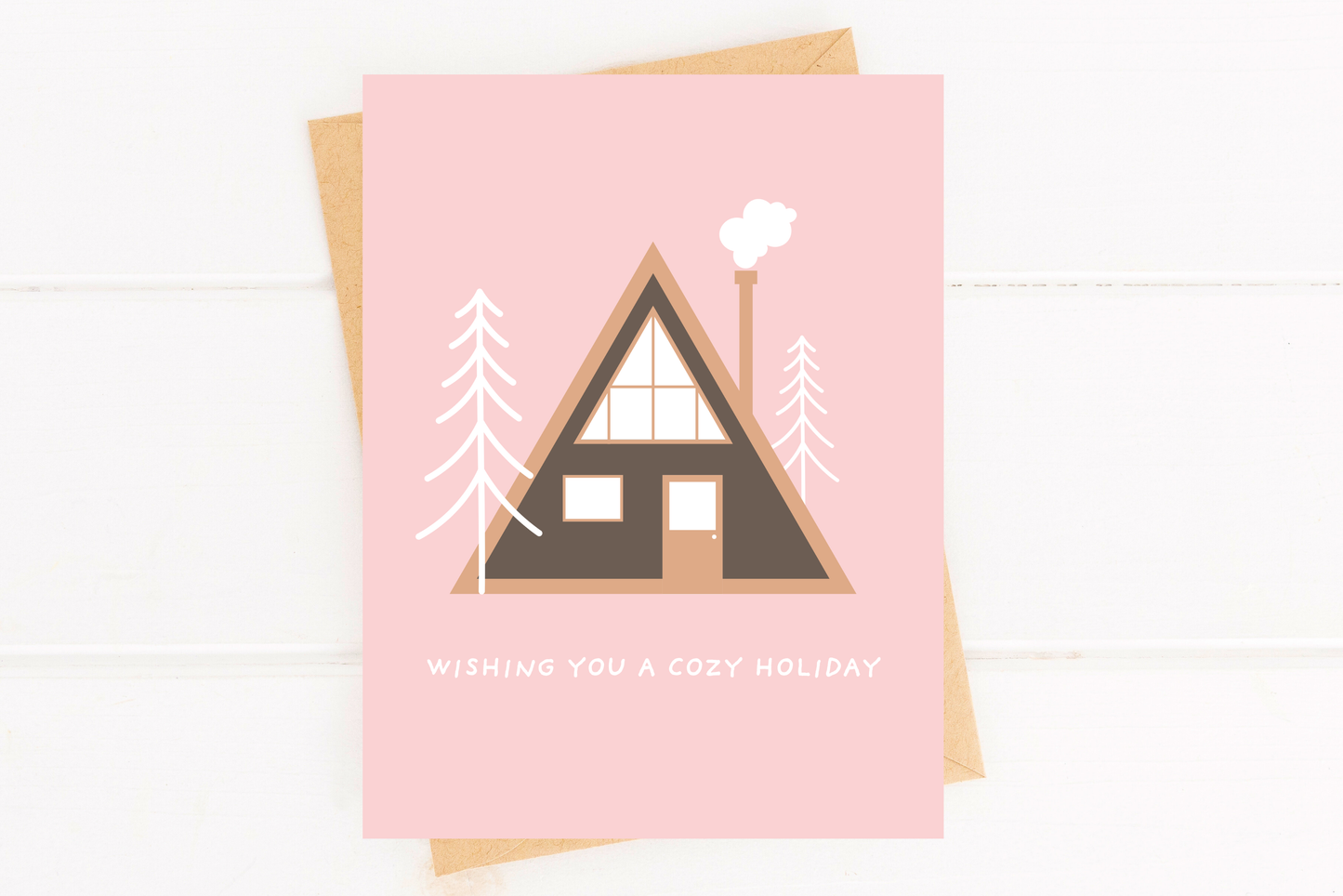 Wishing You a Cozy Holiday Card by Five Dot Post