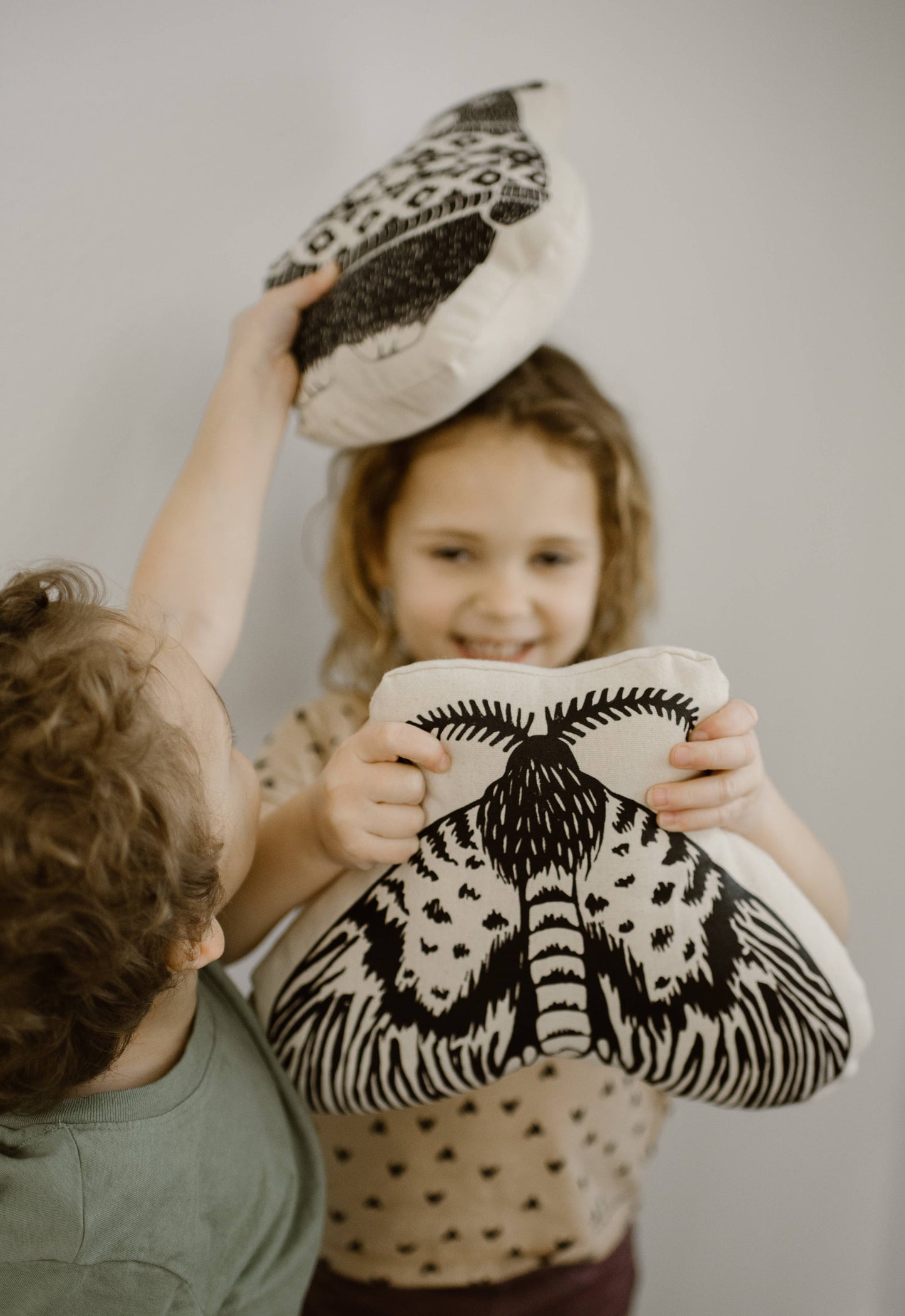 Little Moth Pillow by Fox & Fables
