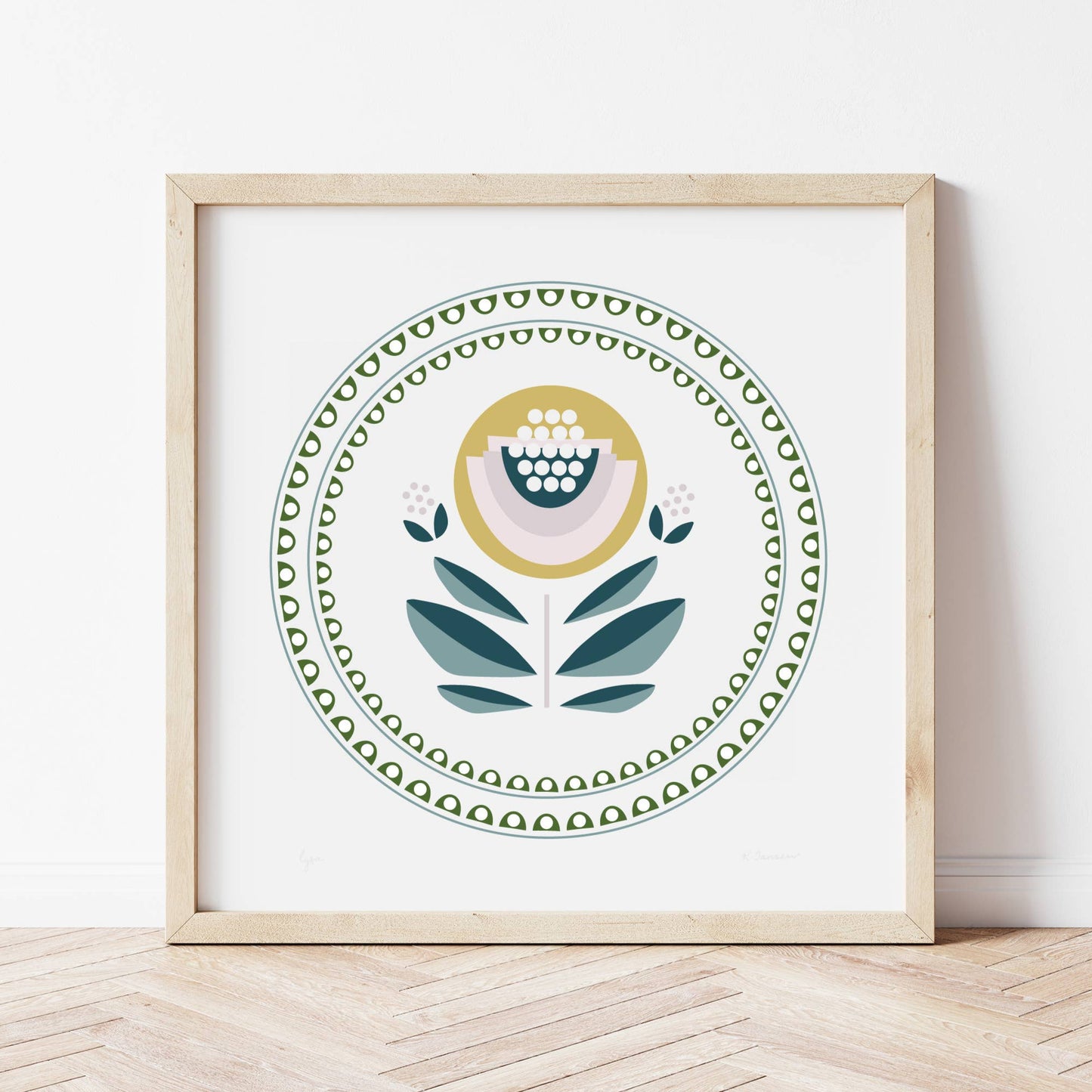 Lysa 8x8 Art Print