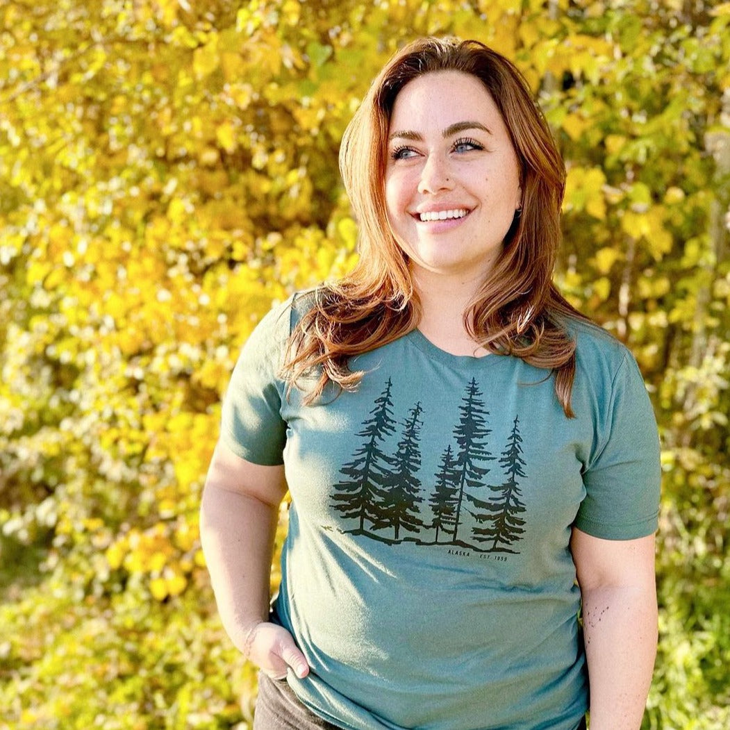 Scraggly Spruce Tee by Printworthy