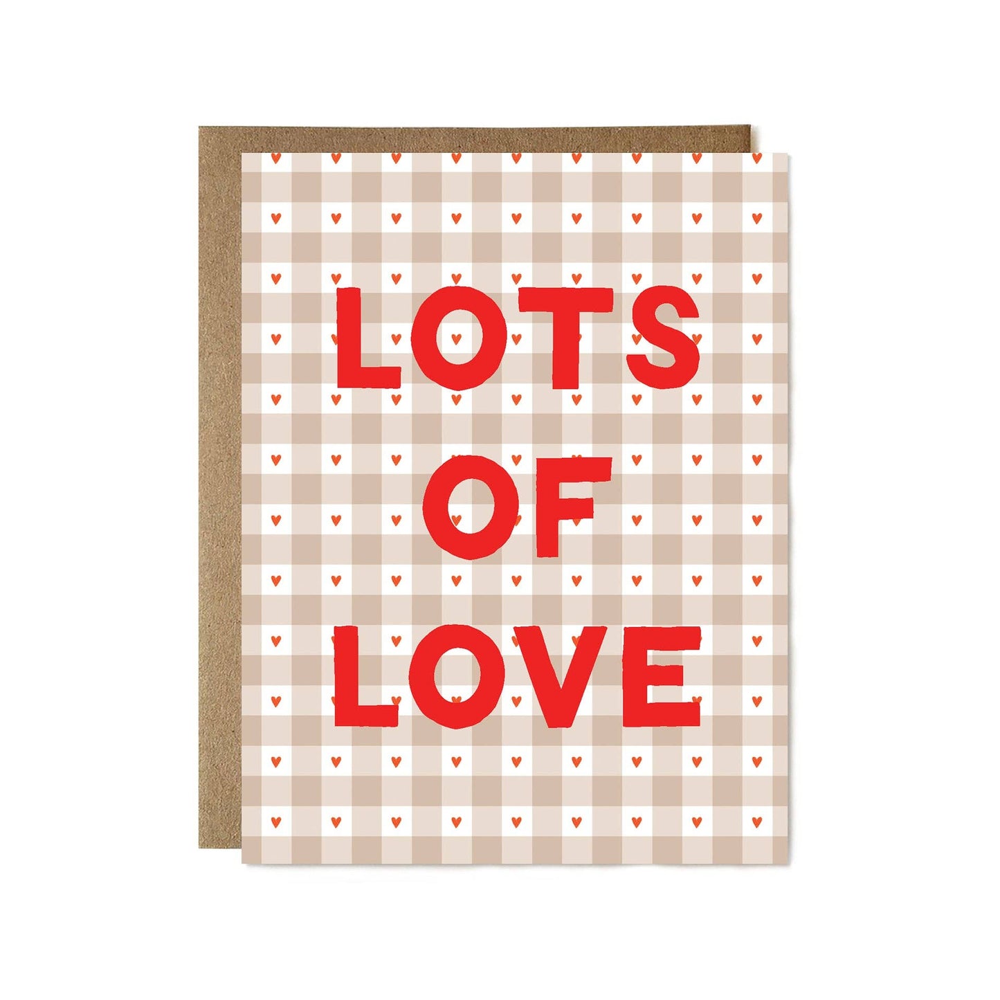 Lots of Love Card by Ula Bloom