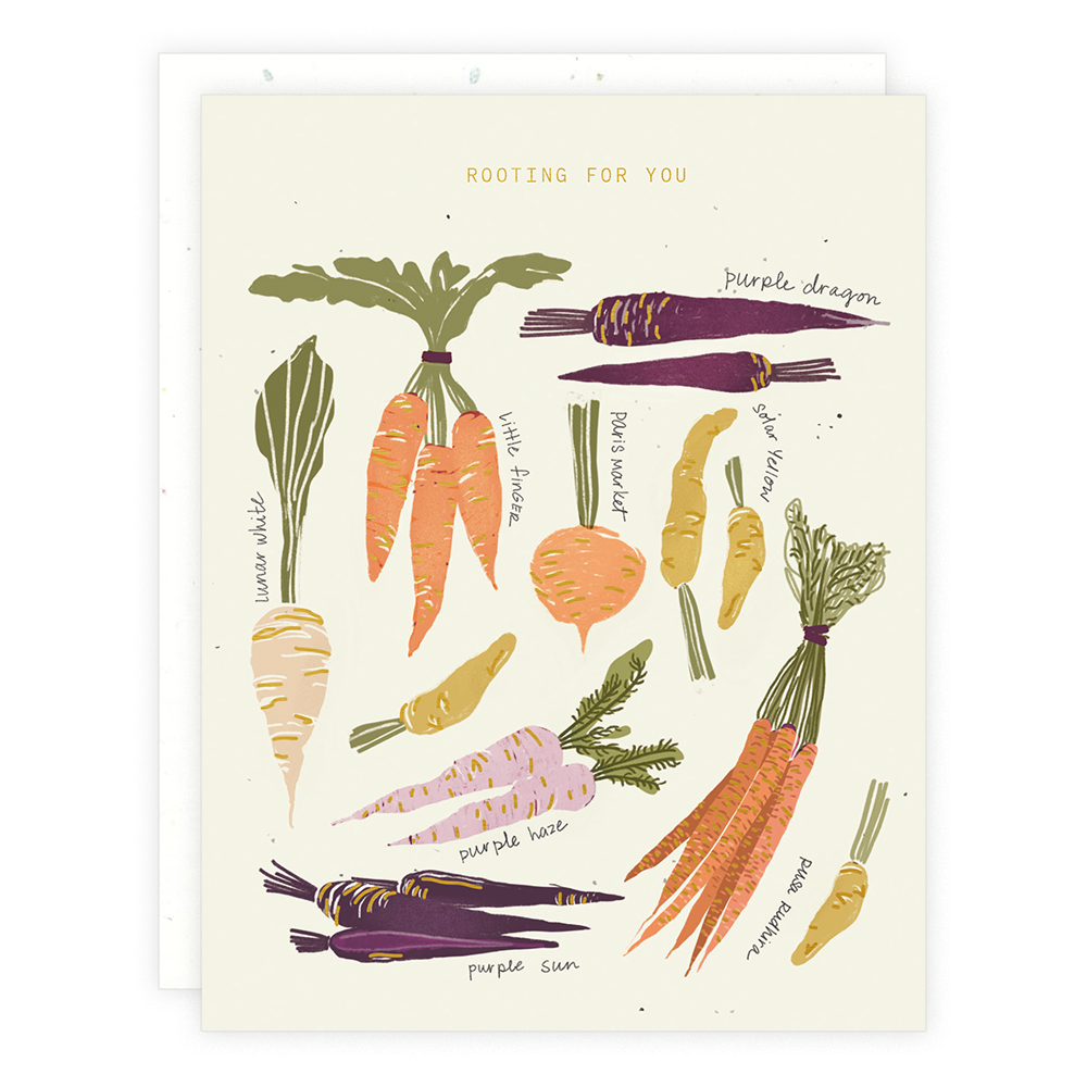 Rooting for You Greeting Card by Someday Studio