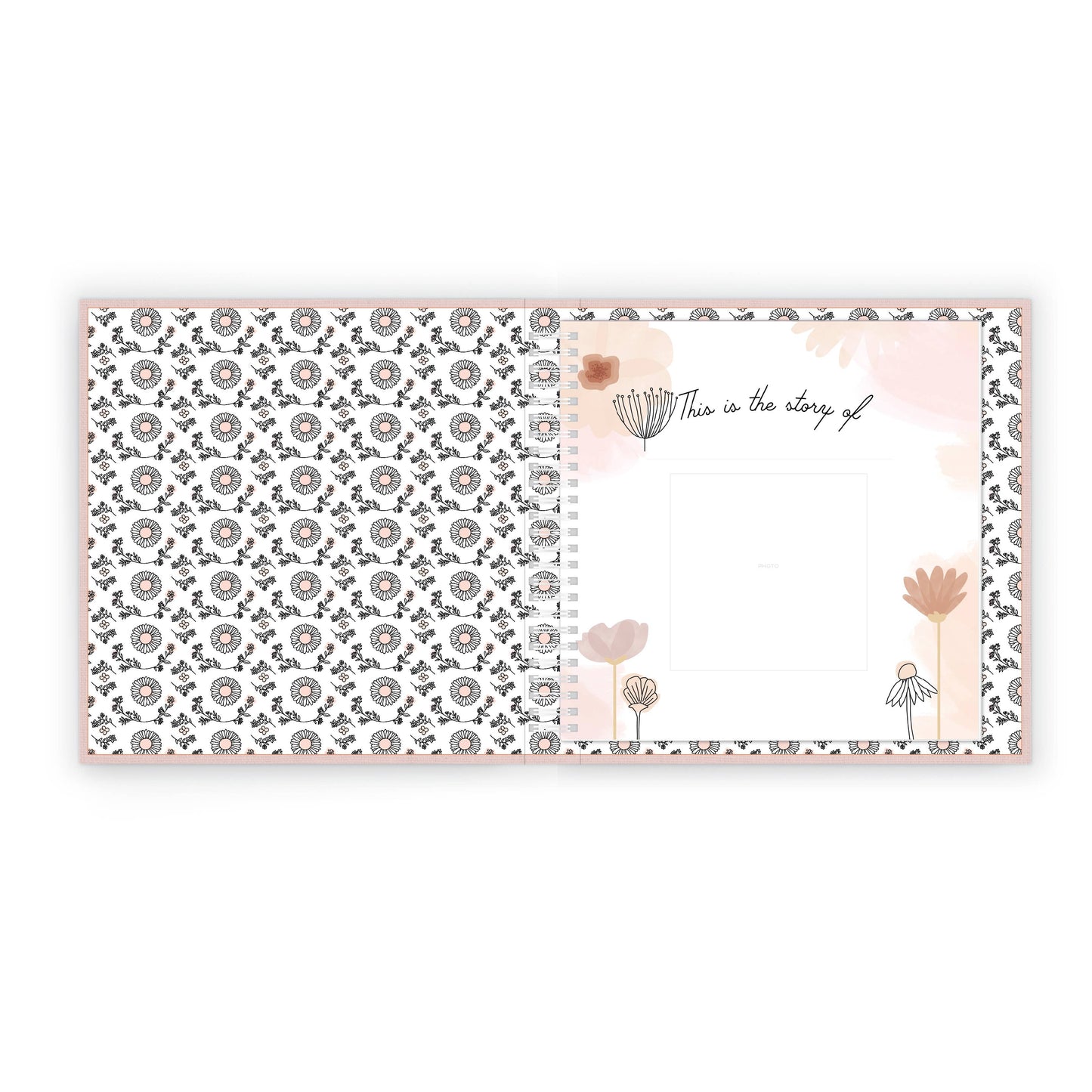 Wildflower Meadow Baby Memory Book by Lucy Darling
