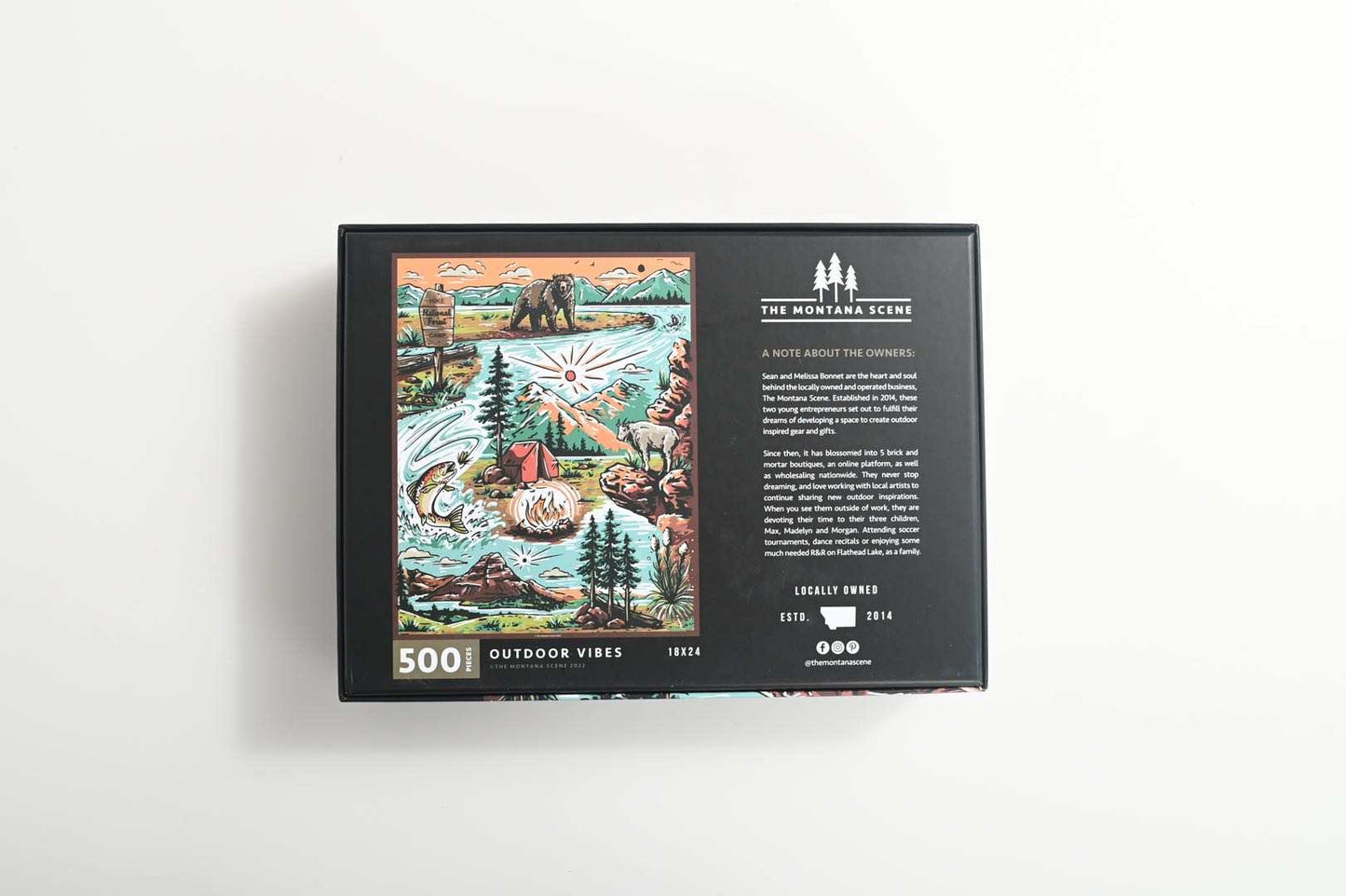 National Forest Puzzle - 500 Pieces by The Montana Scene