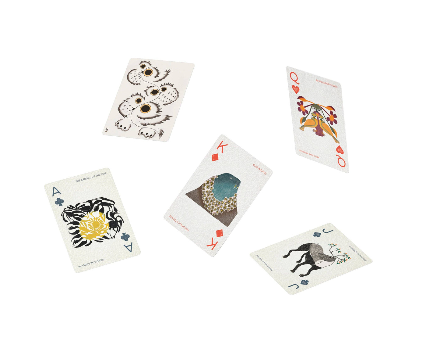 Inuit Art Playing Cards by Pomegranate