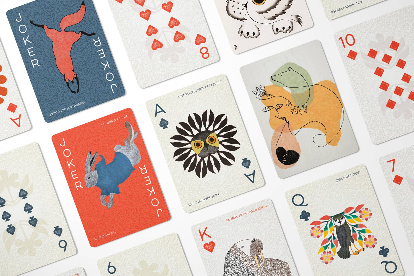 Inuit Art Playing Cards by Pomegranate