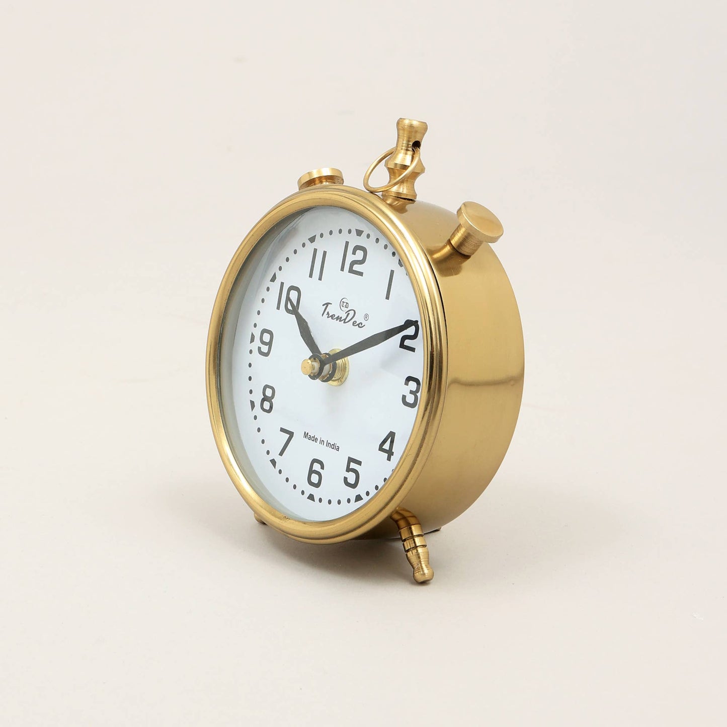 Decorative Desk Clock | Gold
