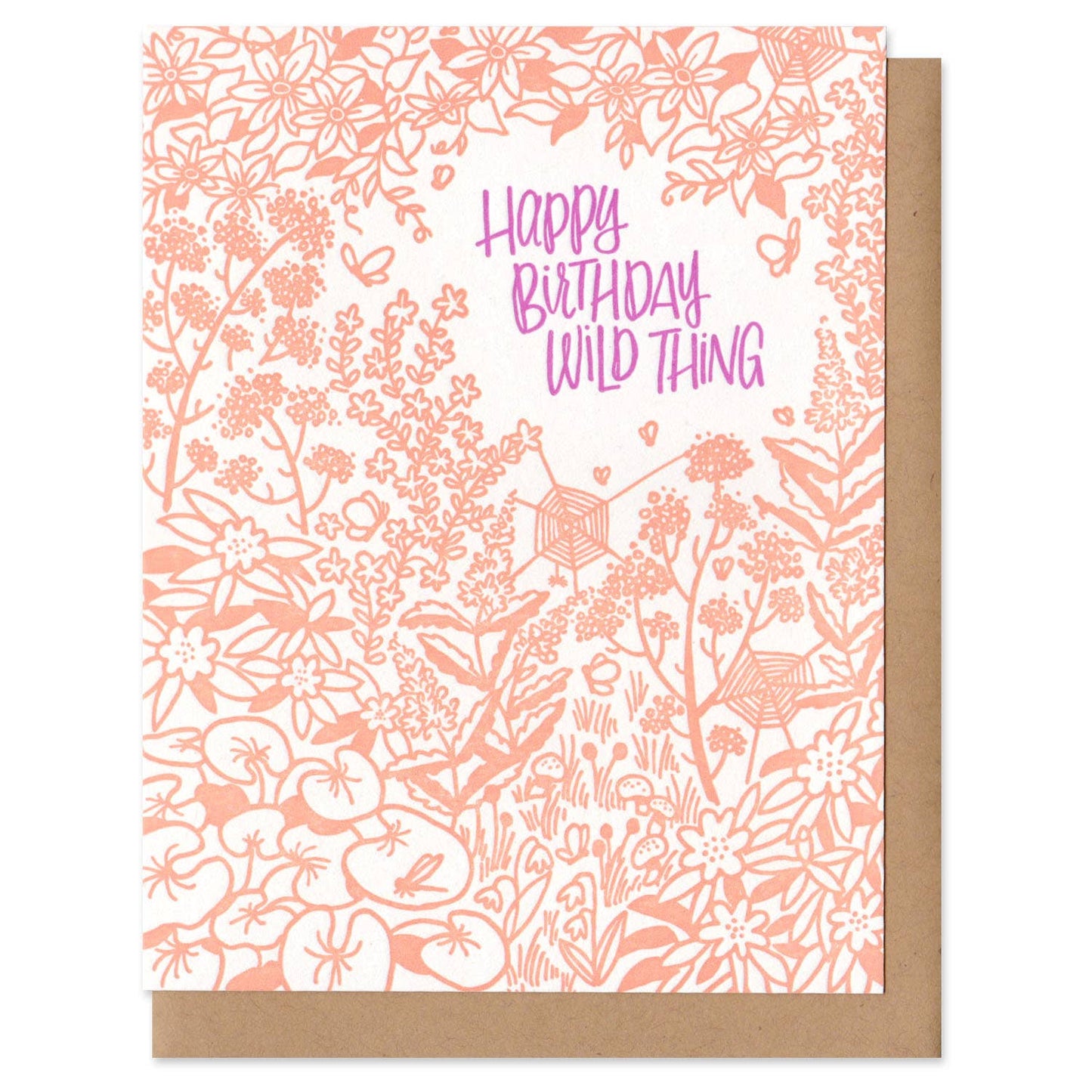 Happy Birthday, Wild Thing Greeting Card by Frog & Toad Press
