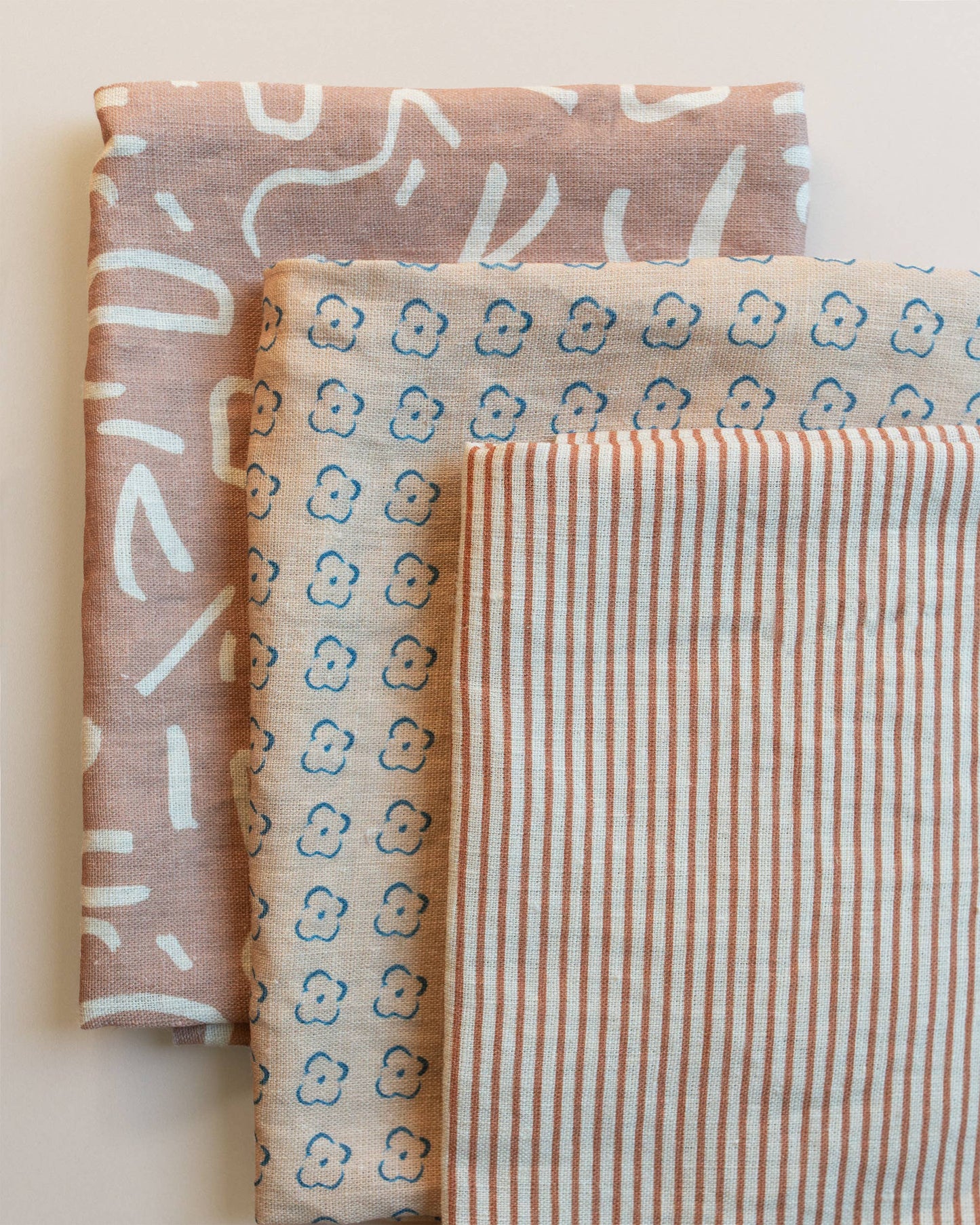 Everly Plaster Linen Tea Towel by Our Heiday
