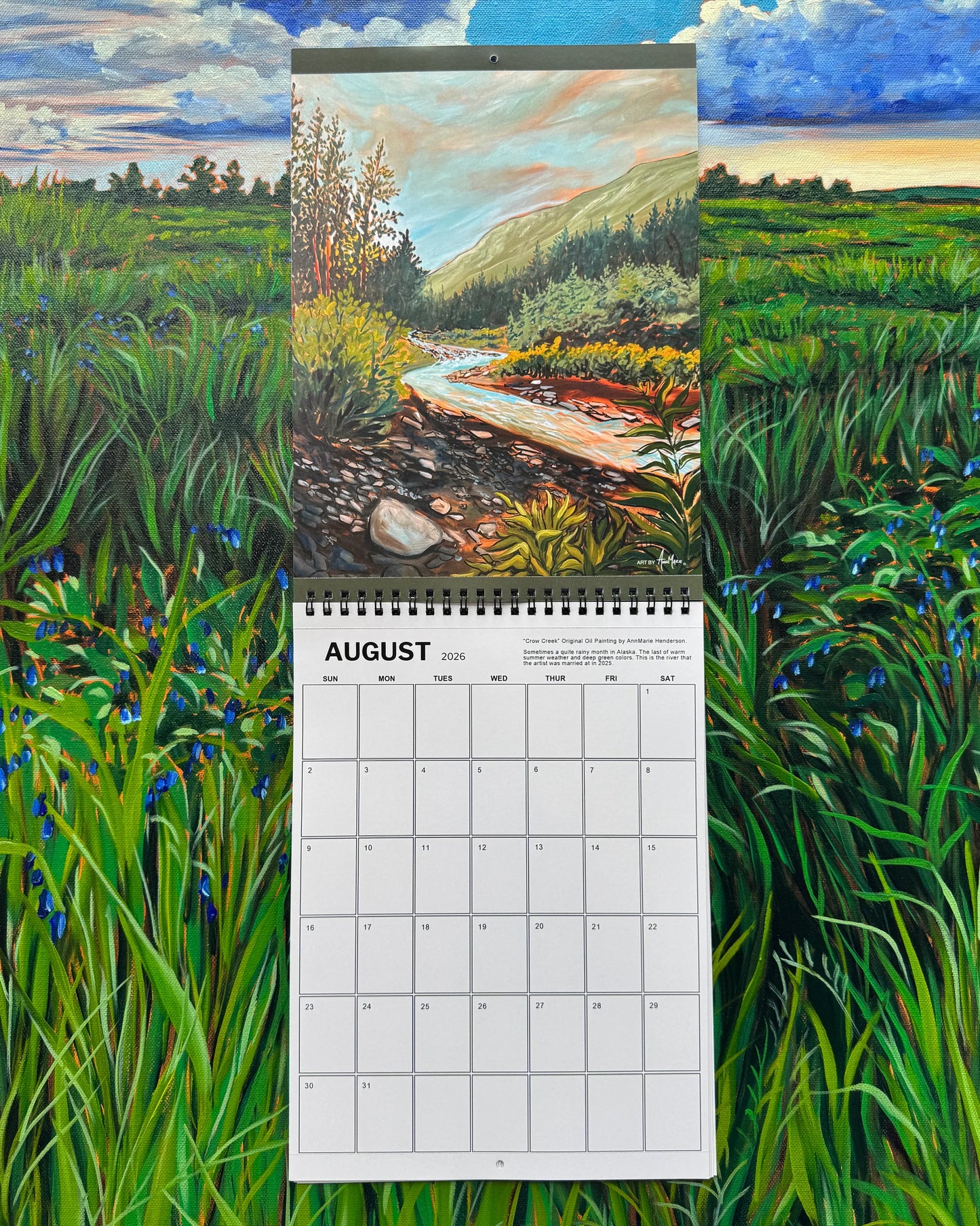 2026 AnnMarie Young Art Calendar