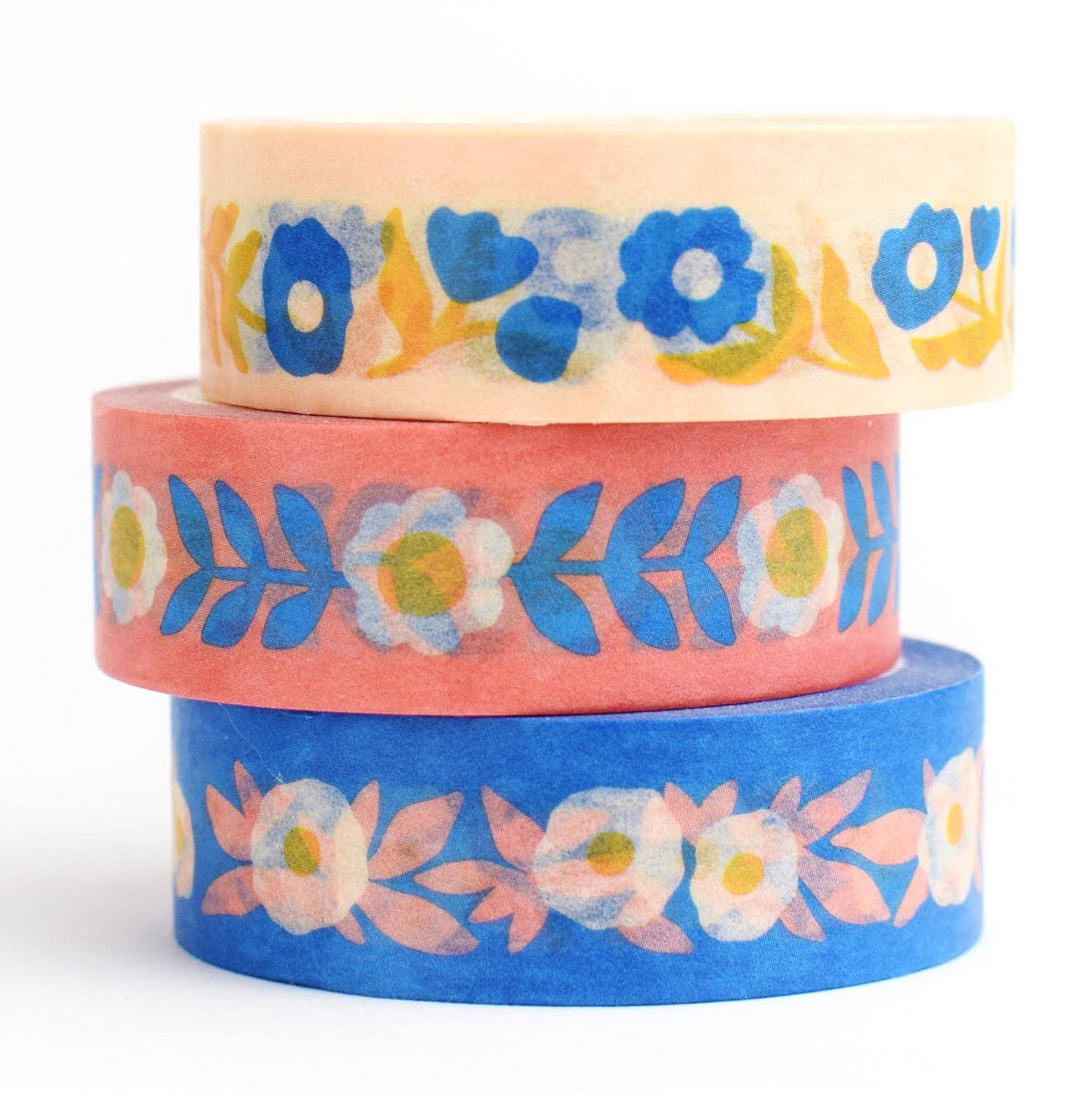 Floral Washi Tape | Navy by Nuthatch Studio