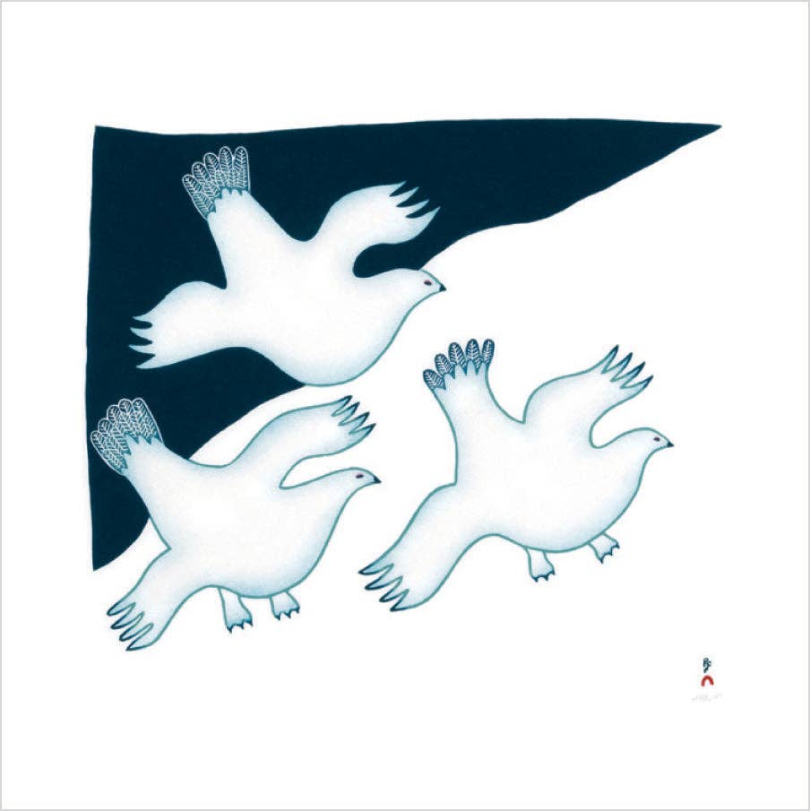 Arctic Animals from Kinngait Memory Game by Pomegranate