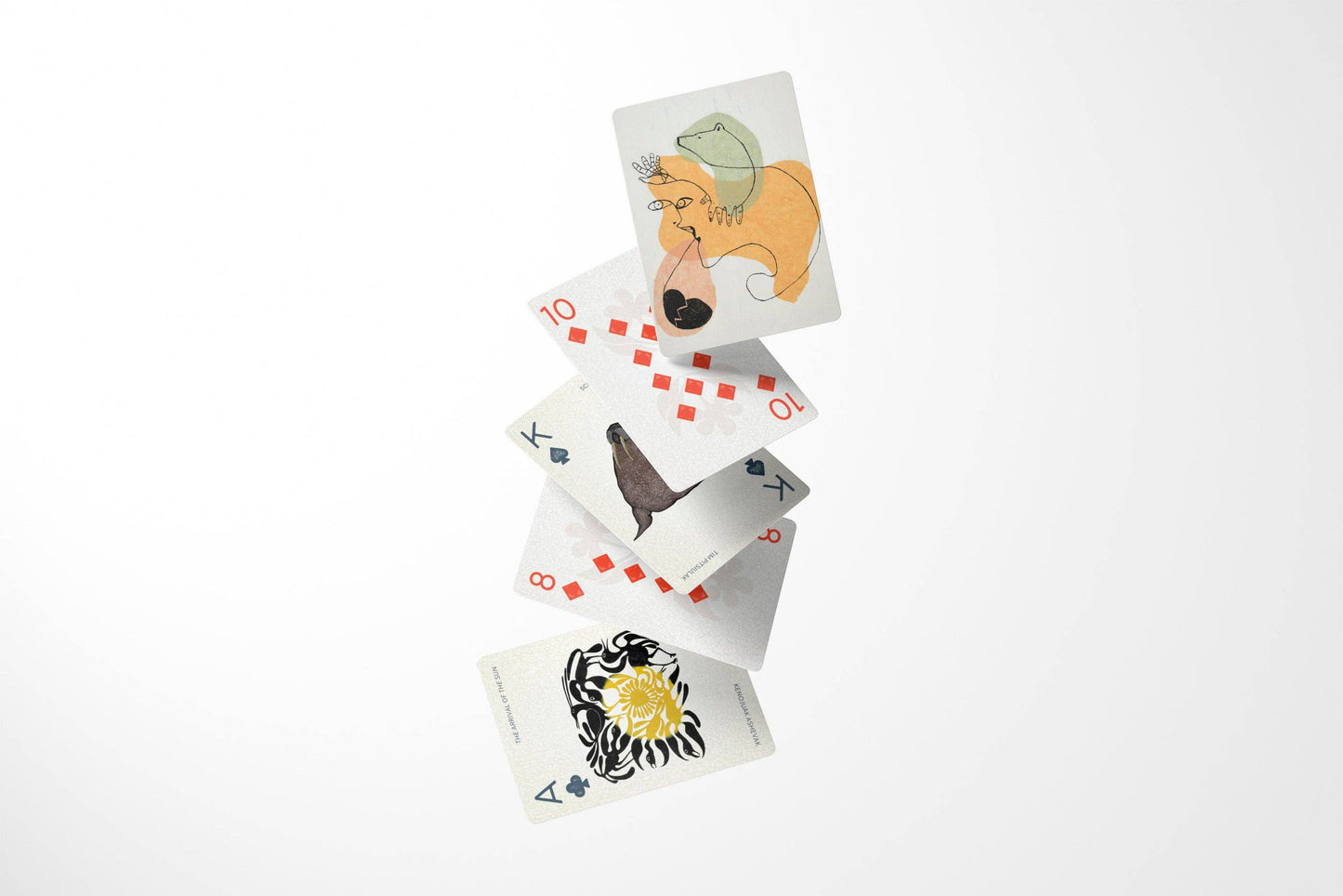 Inuit Art Playing Cards by Pomegranate