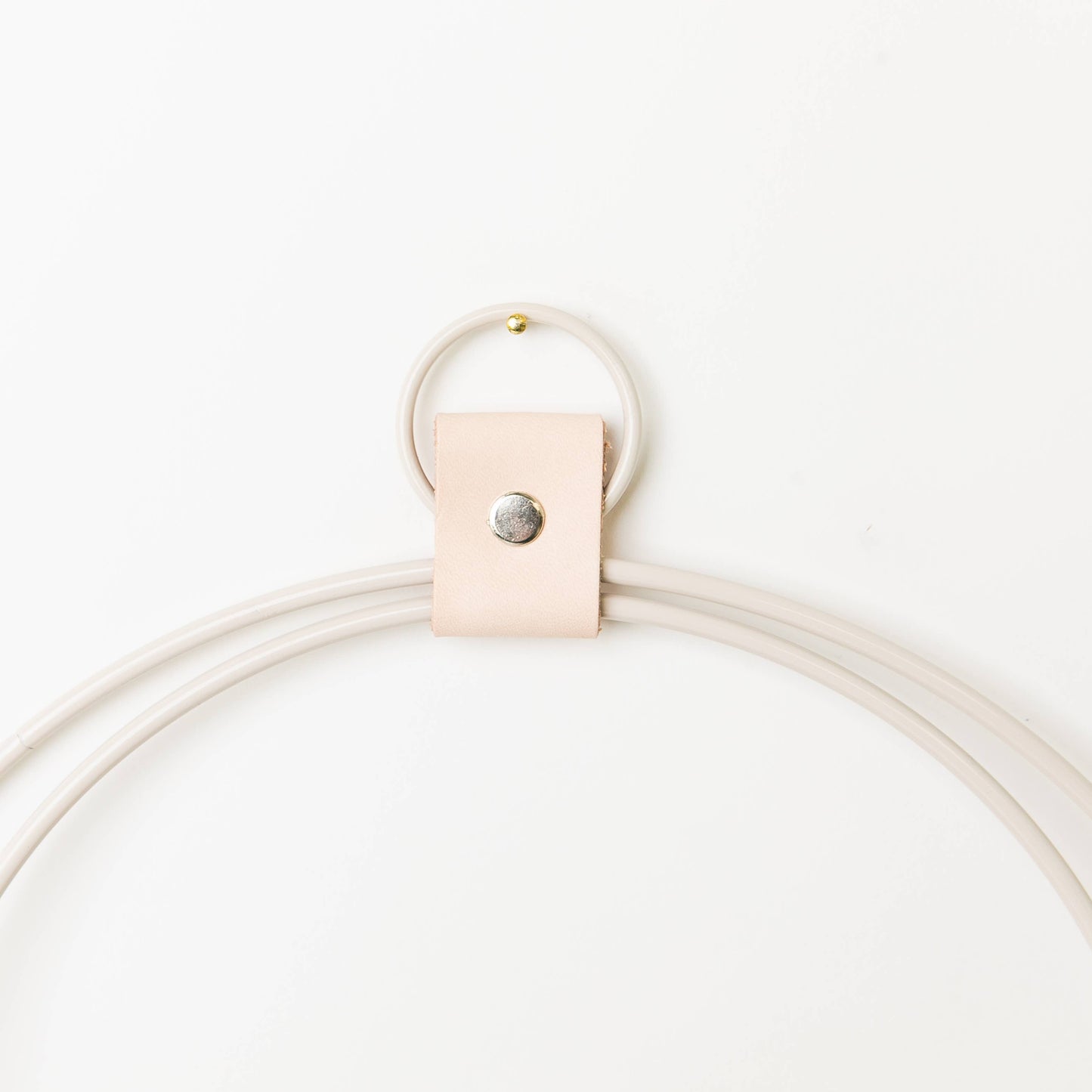 White V-Hanger Hanging Planter by Braid & Wood