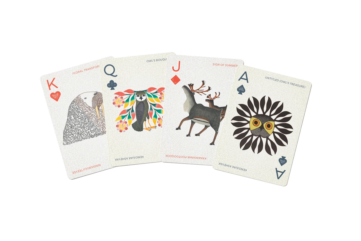 Inuit Art Playing Cards by Pomegranate