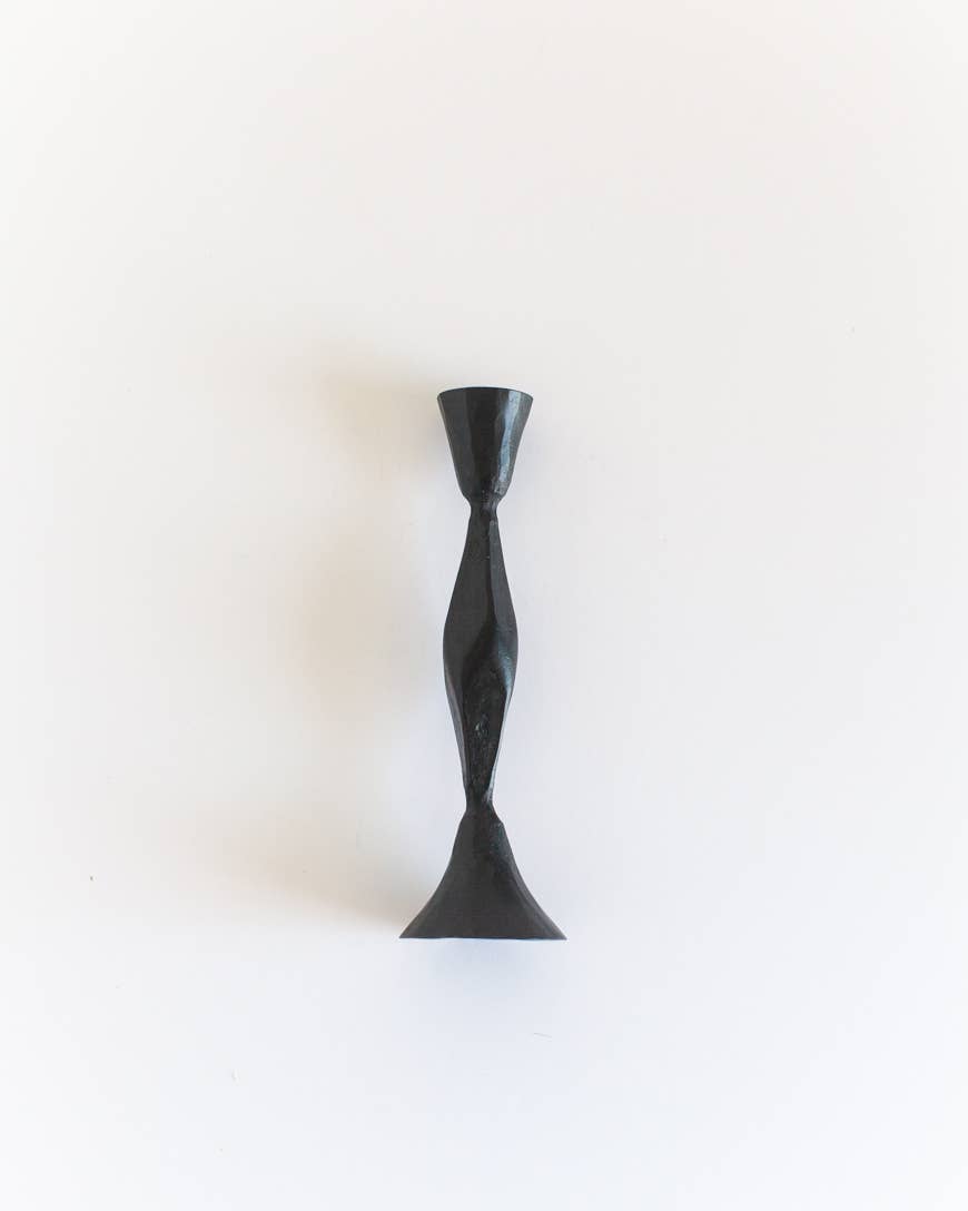 Hand-Forged Iron Taper Candle Holder by Creative Women