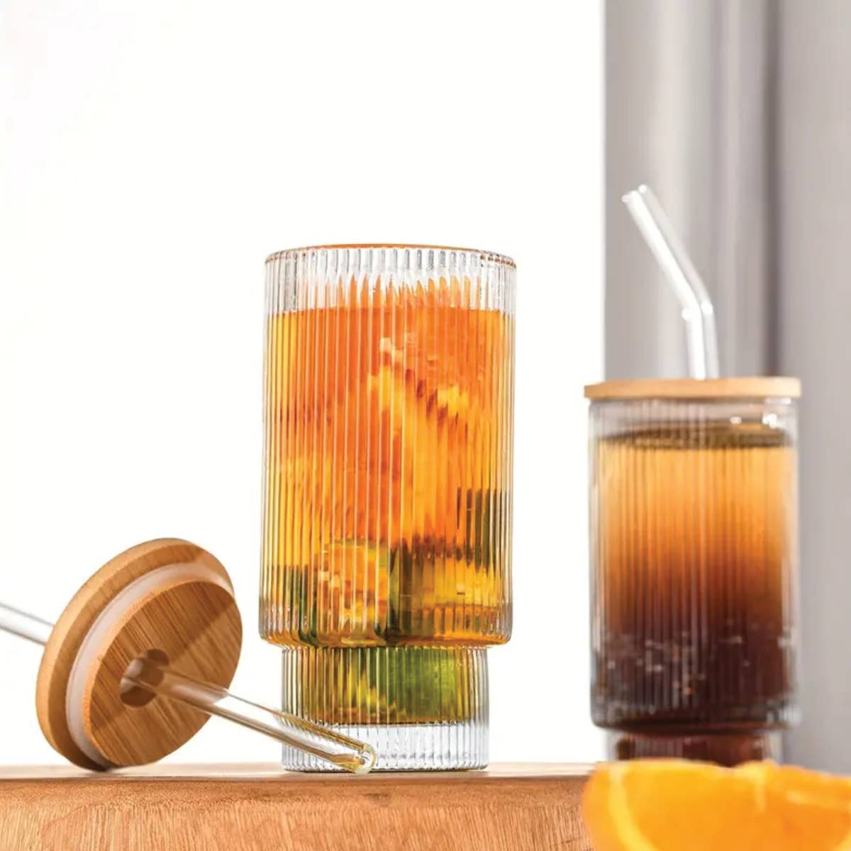 Rippled Glass Tumbler by Grace and Joy Company