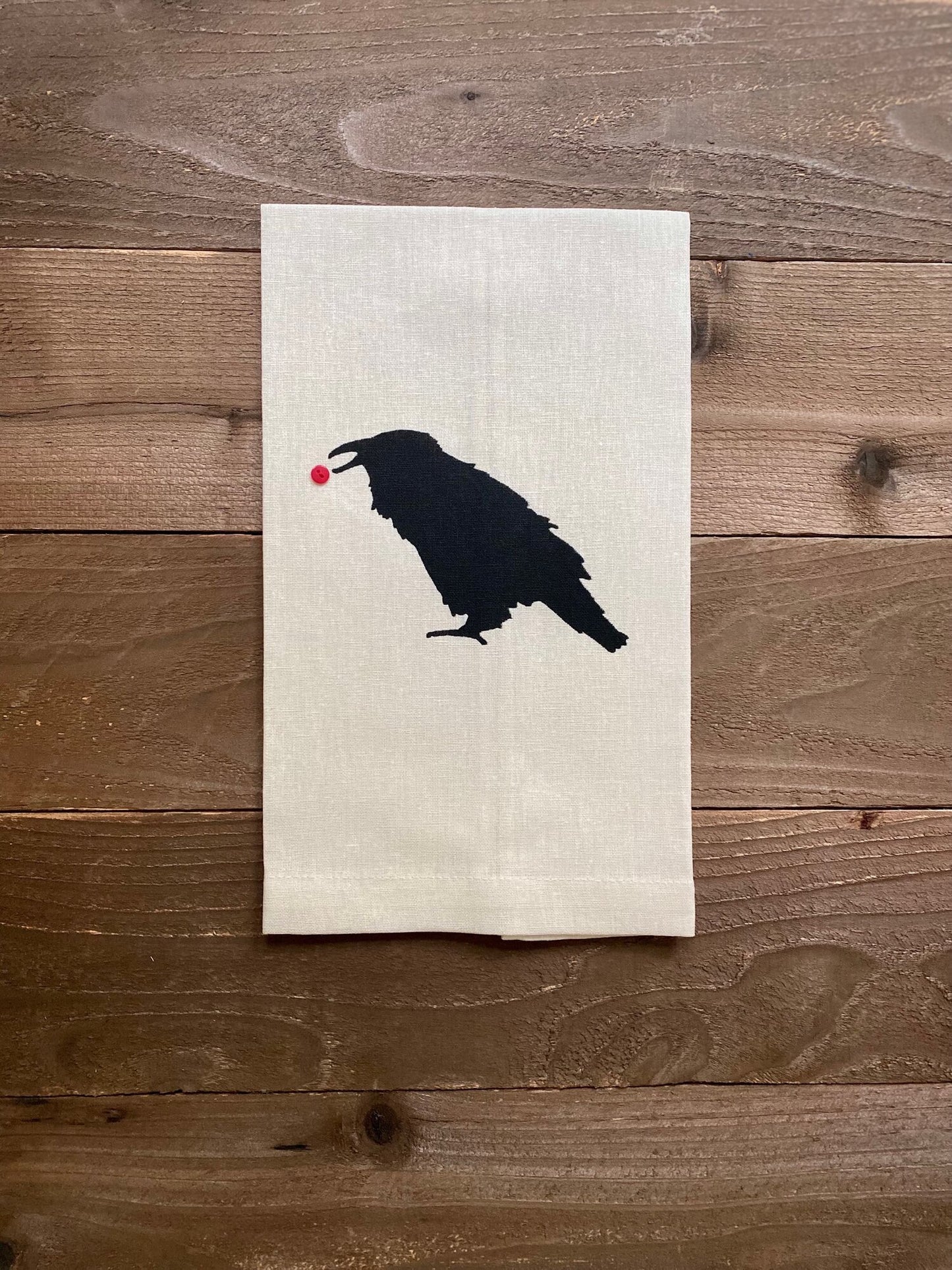 Linen Tea Towel by Printworthy