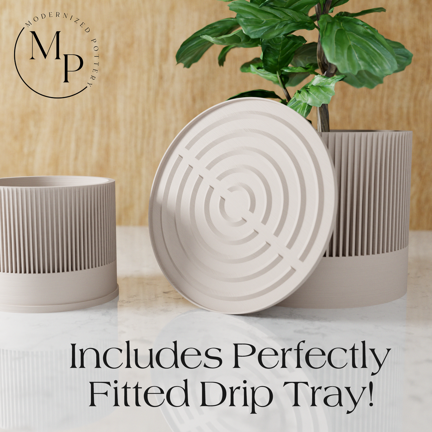 Sakura Planter | Black by Modernized Pottery