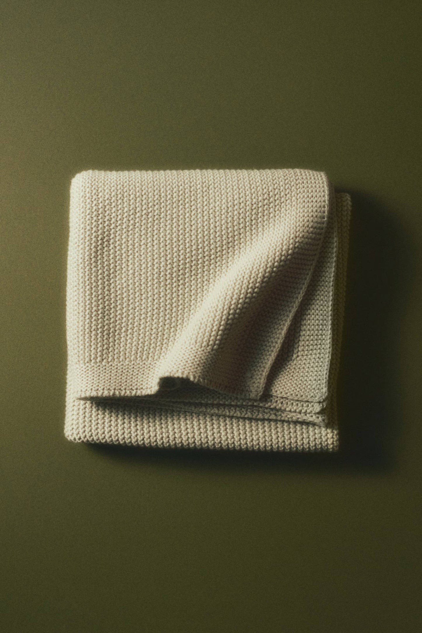 Mossy Baby Blanket