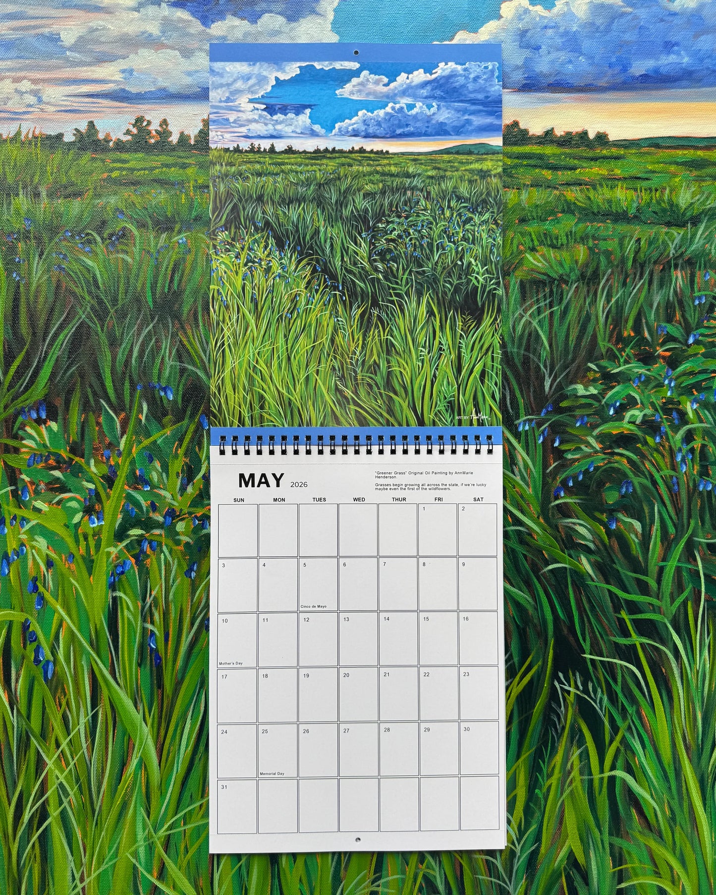 2026 AnnMarie Young Art Calendar