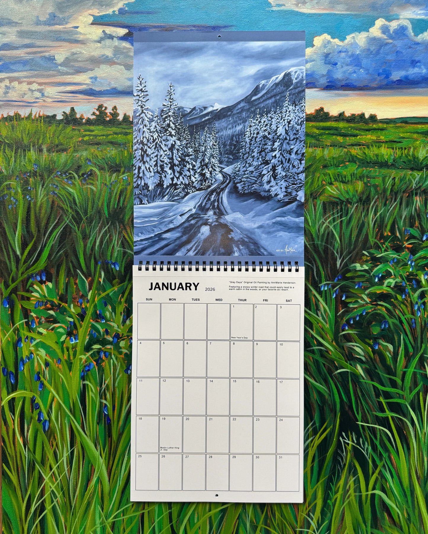 2026 AnnMarie Young Art Calendar