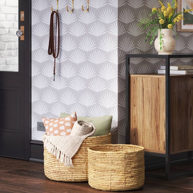 Large Woven Coiled Basket