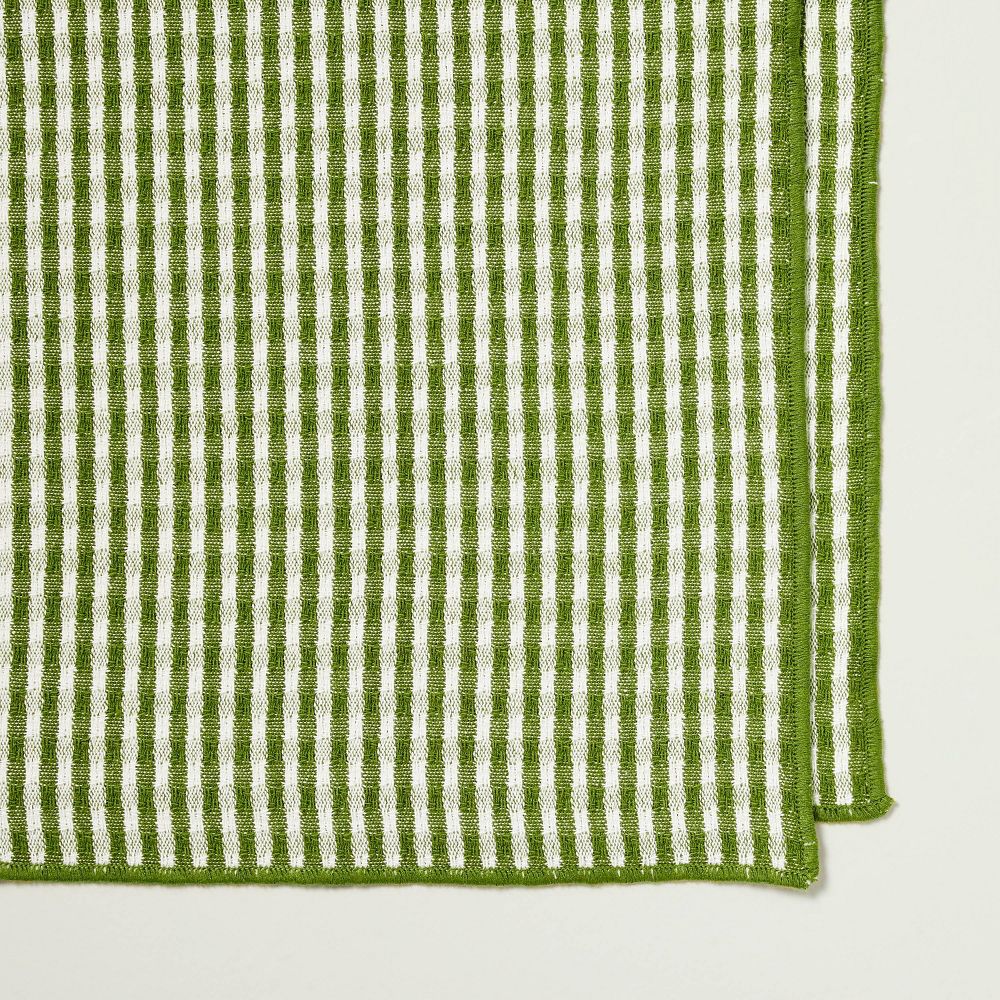 Verde Gingham Cloth Napkins