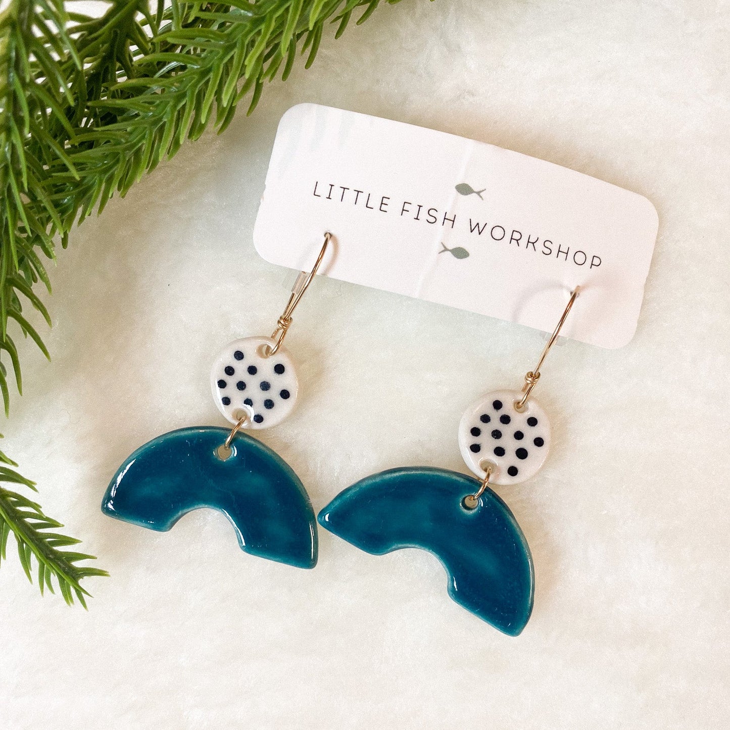 Earrings by Little Fish Workshop