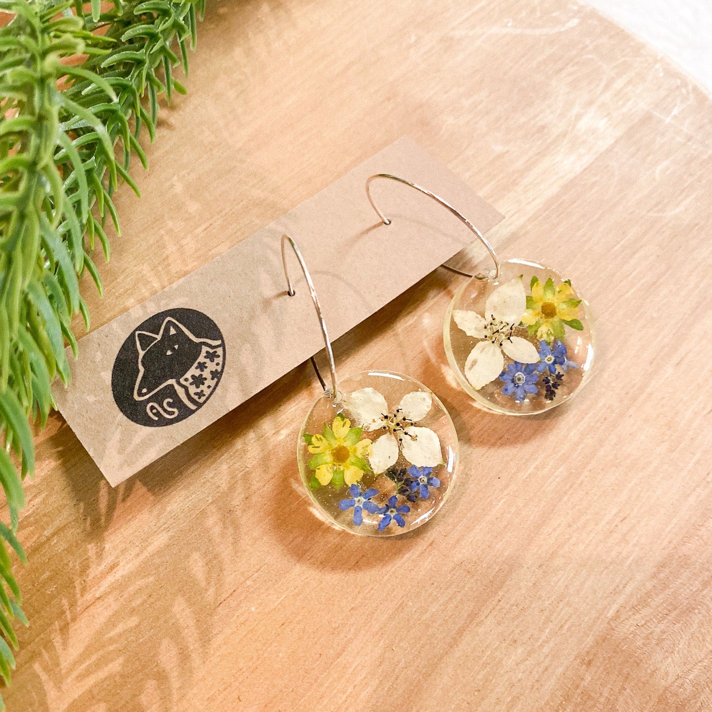 Dogwood Earrings #117 by Arisa Sasaki