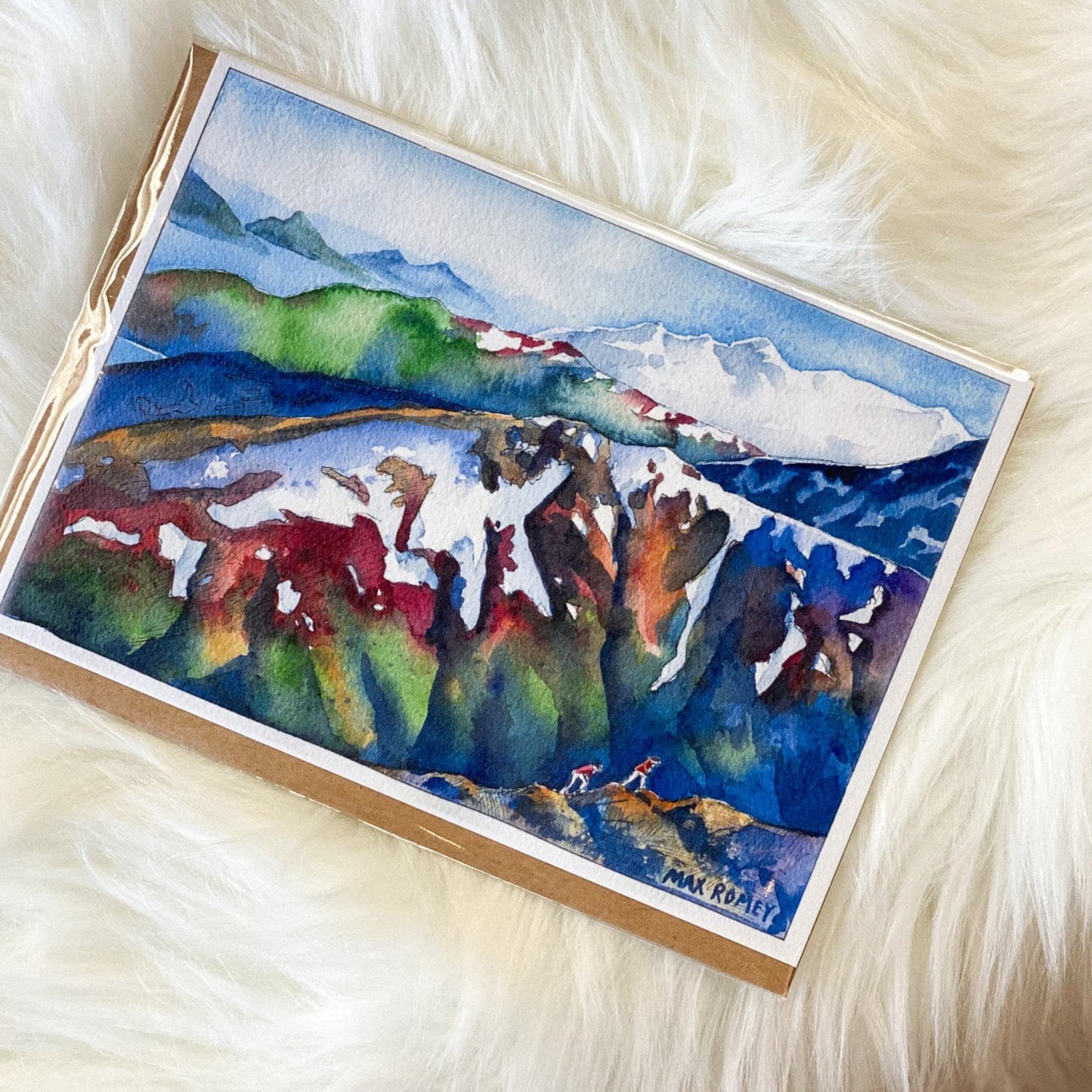 Mount Marathon Card by Max Romey