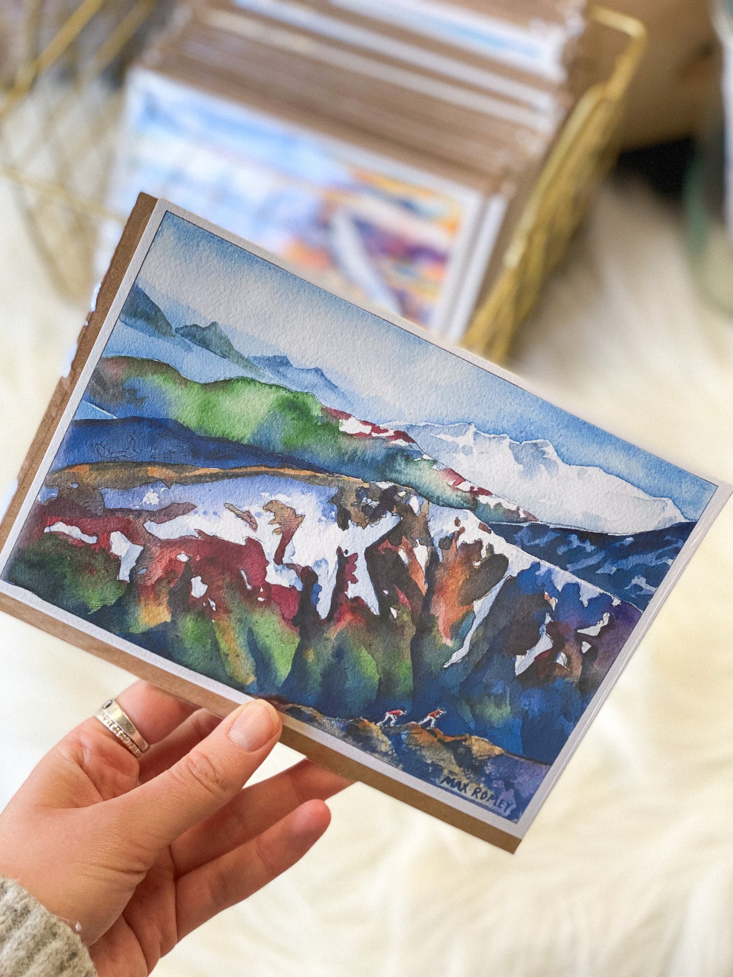 Mount Marathon Card by Max Romey