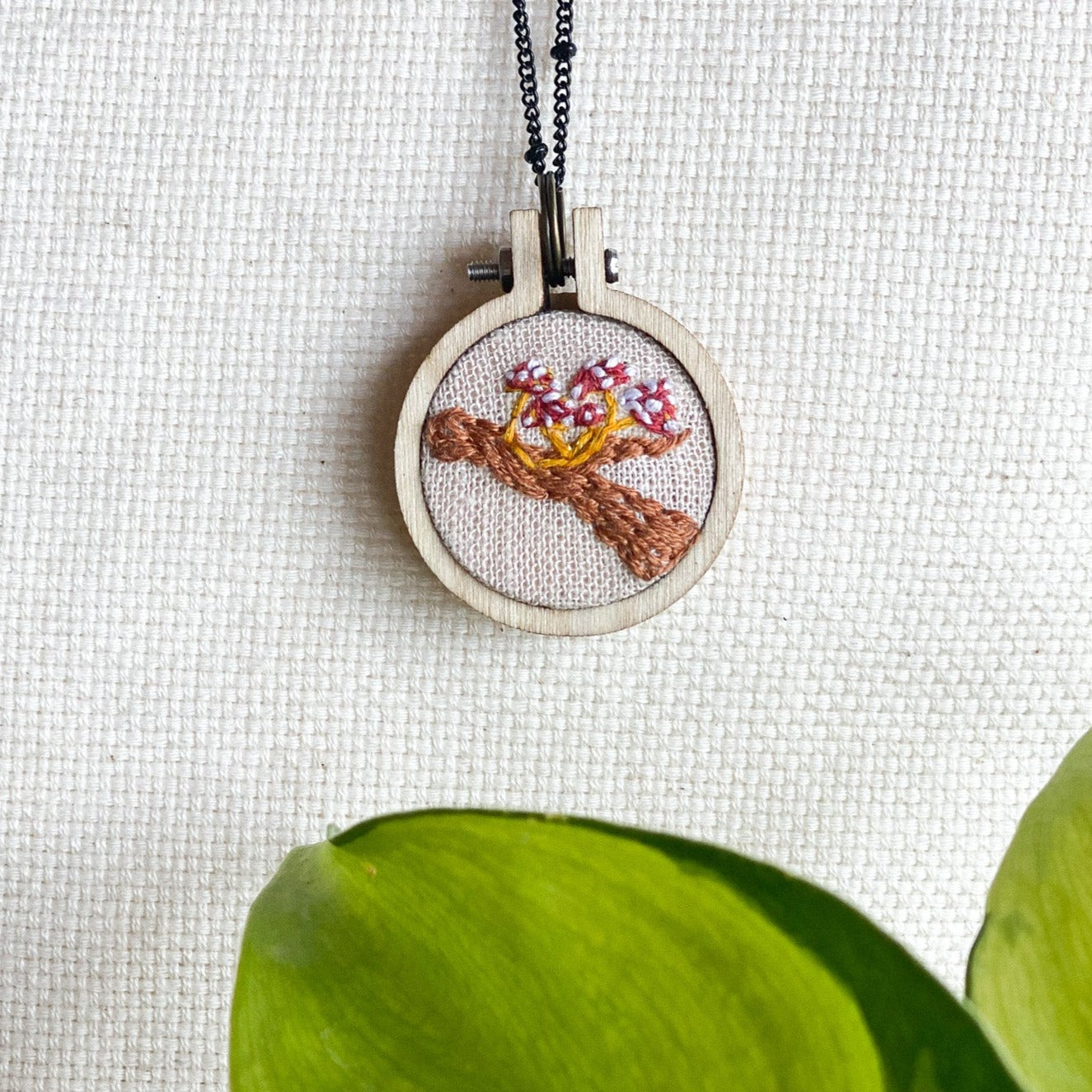 Amanita Growth Necklace by Brittany Montour
