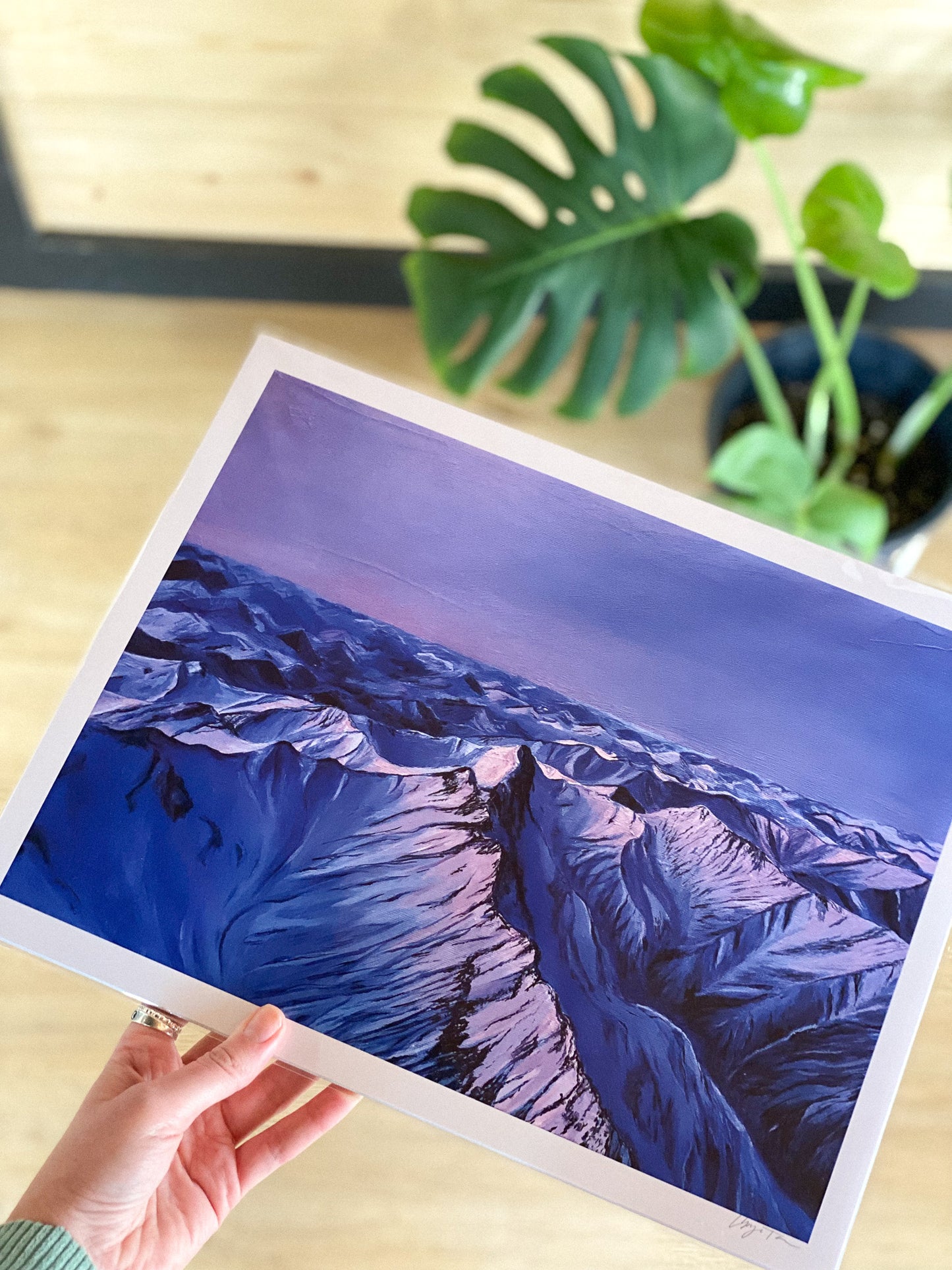 Alpine Glow 8x10 Print by Anya Toelle
