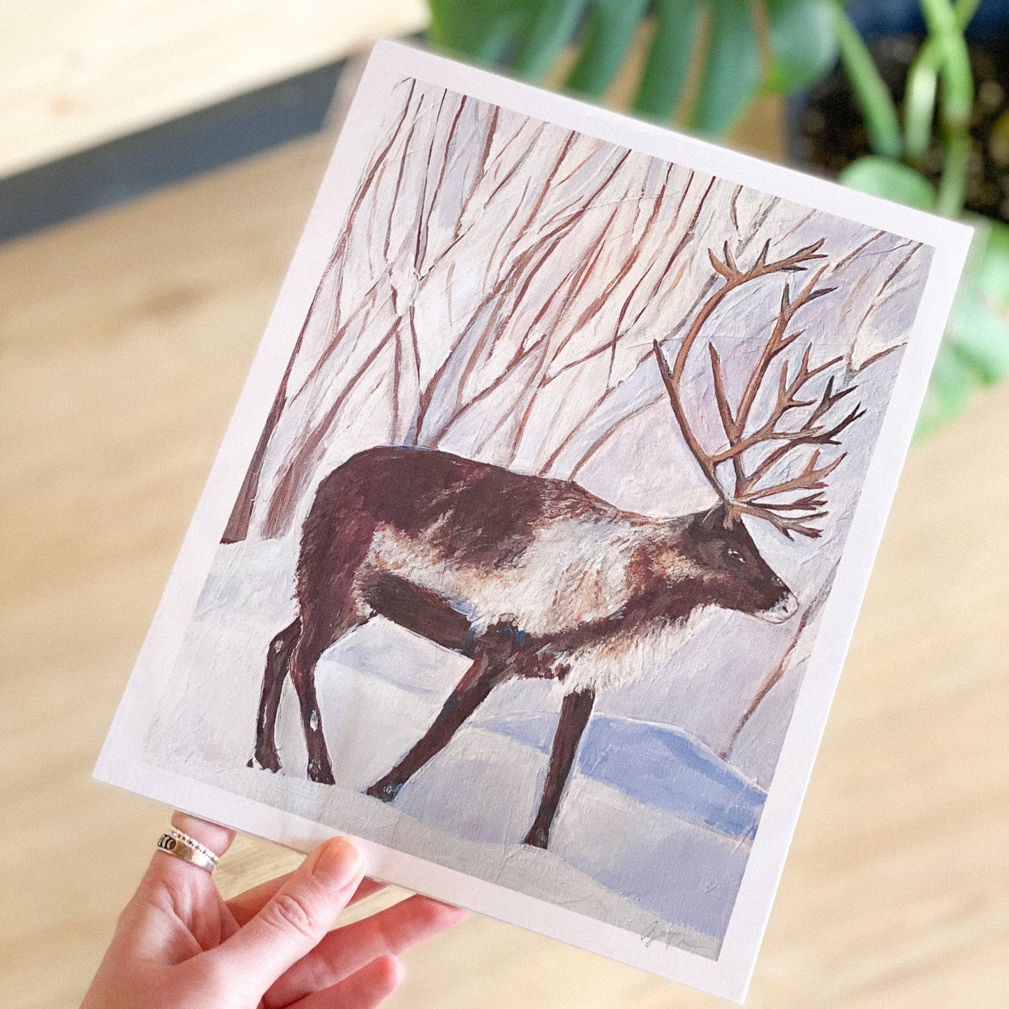 Winters Walk 8x10 Print by Anya Toelle