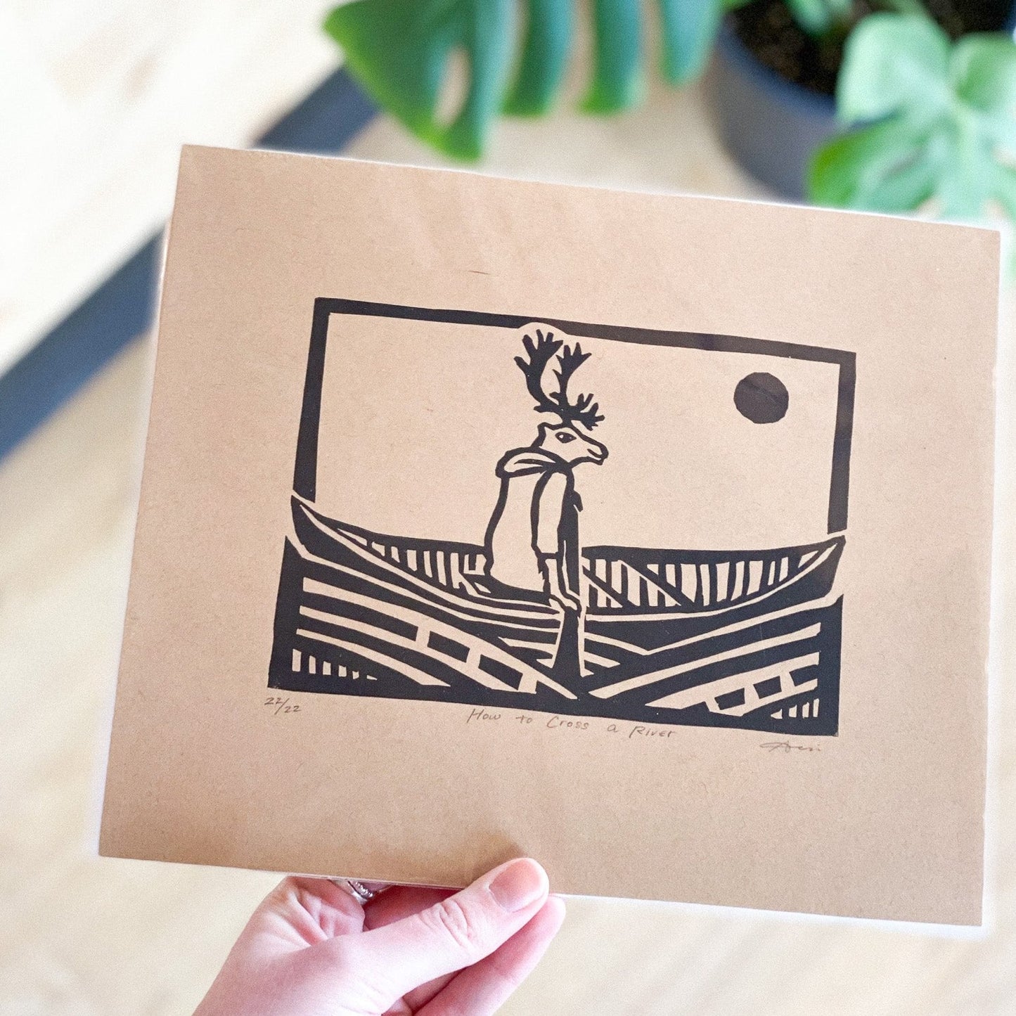 How to Cross a River 8x10 Print by Arisa Sasaki