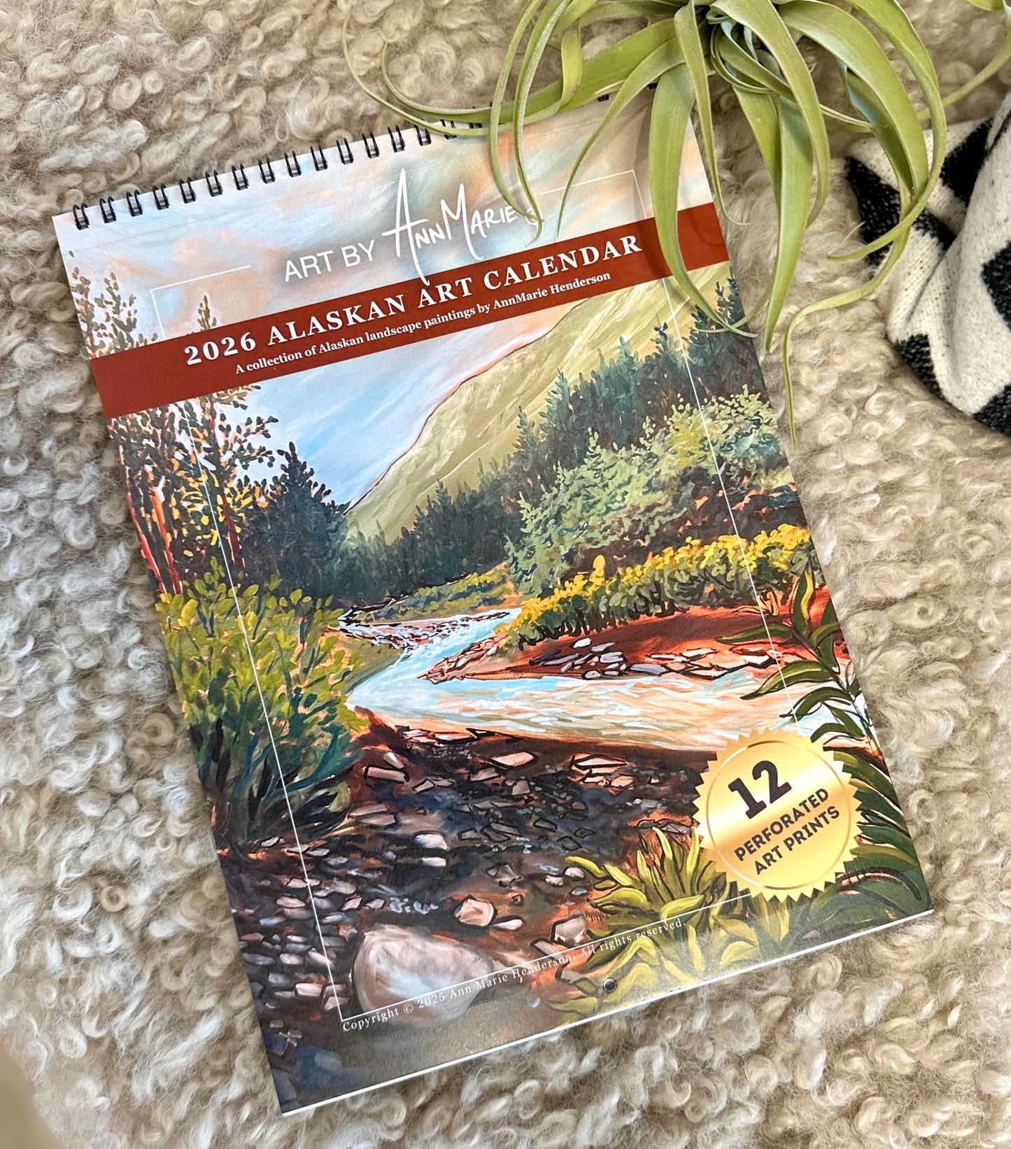 2026 AnnMarie Young Art Calendar