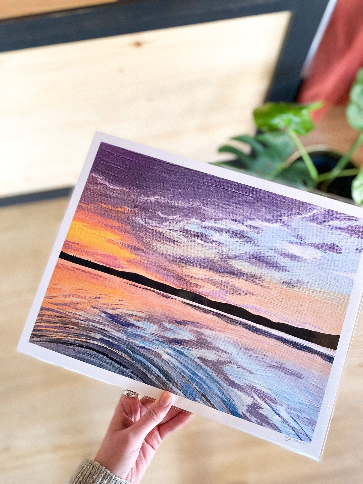 Dip Your Toes in 11x14 Print by Anya Toelle