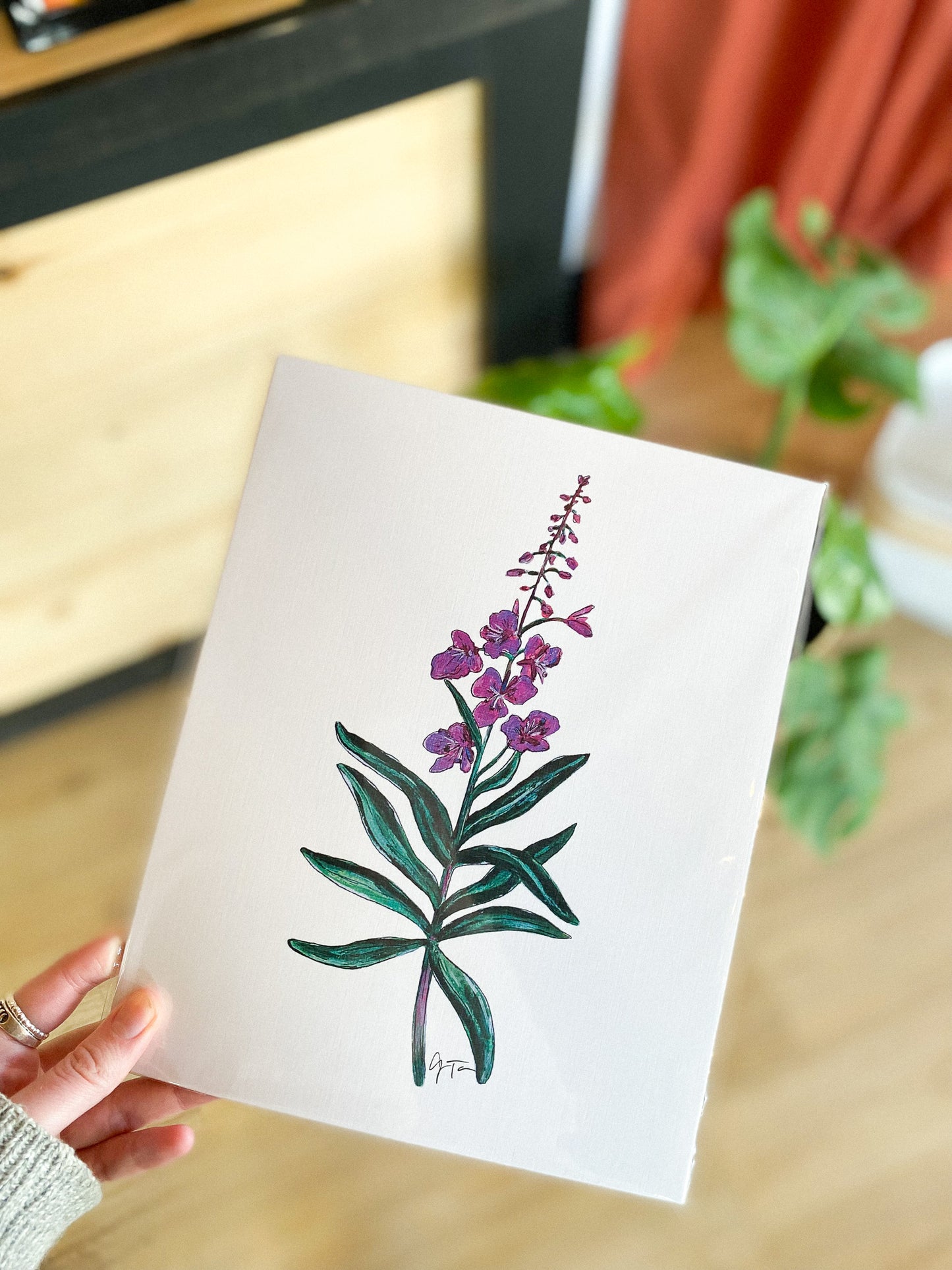 Fireweed 8x10 Print by Anya Toelle